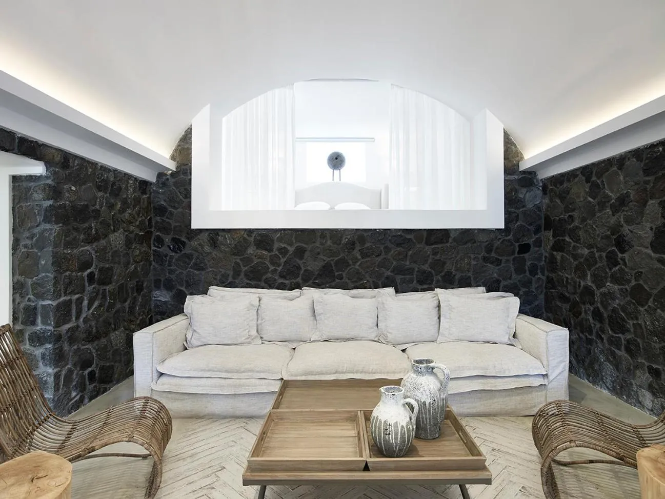 Living room in Amor Hideaway Villas