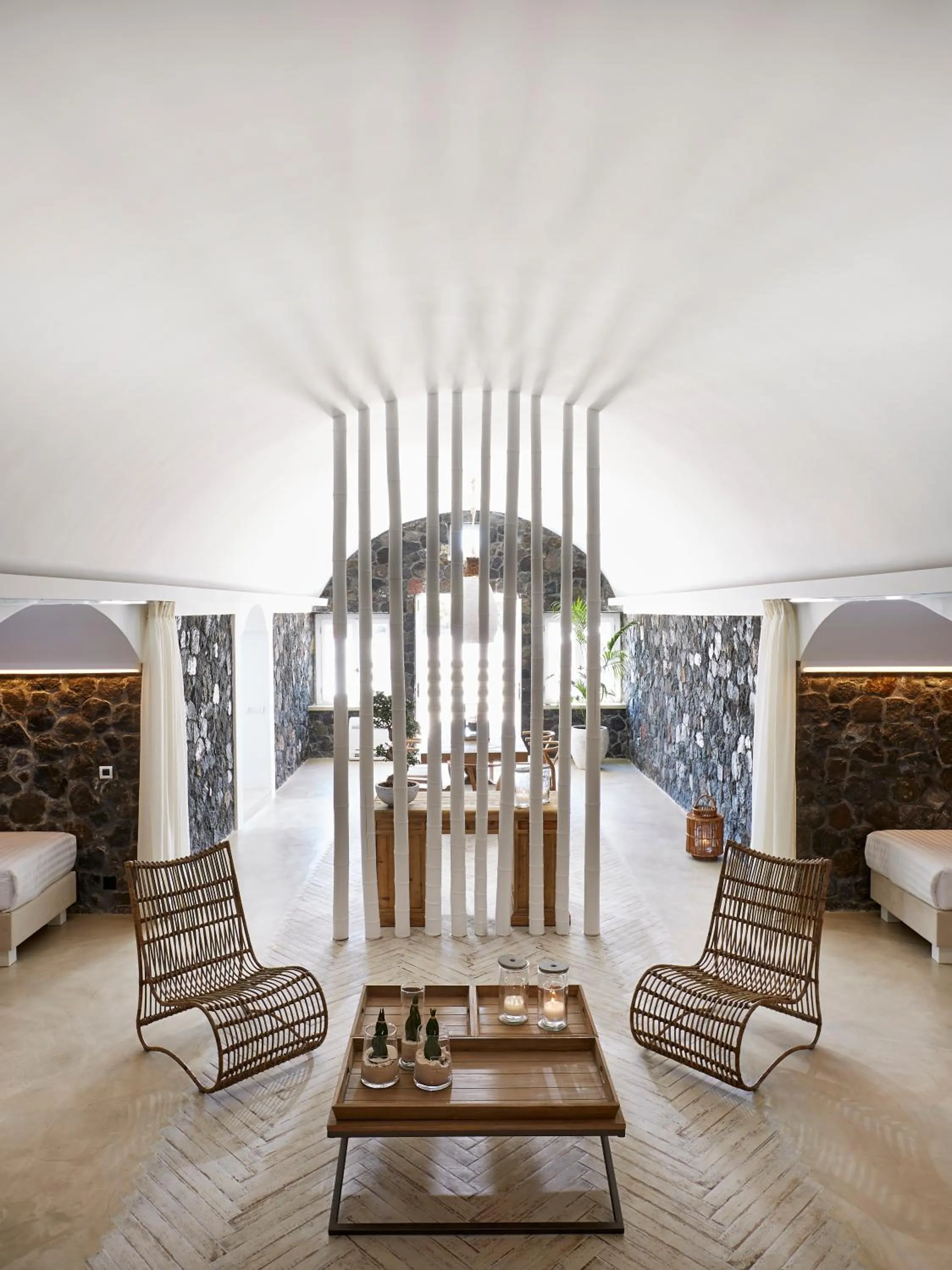 Living room in Amor Hideaway Villas