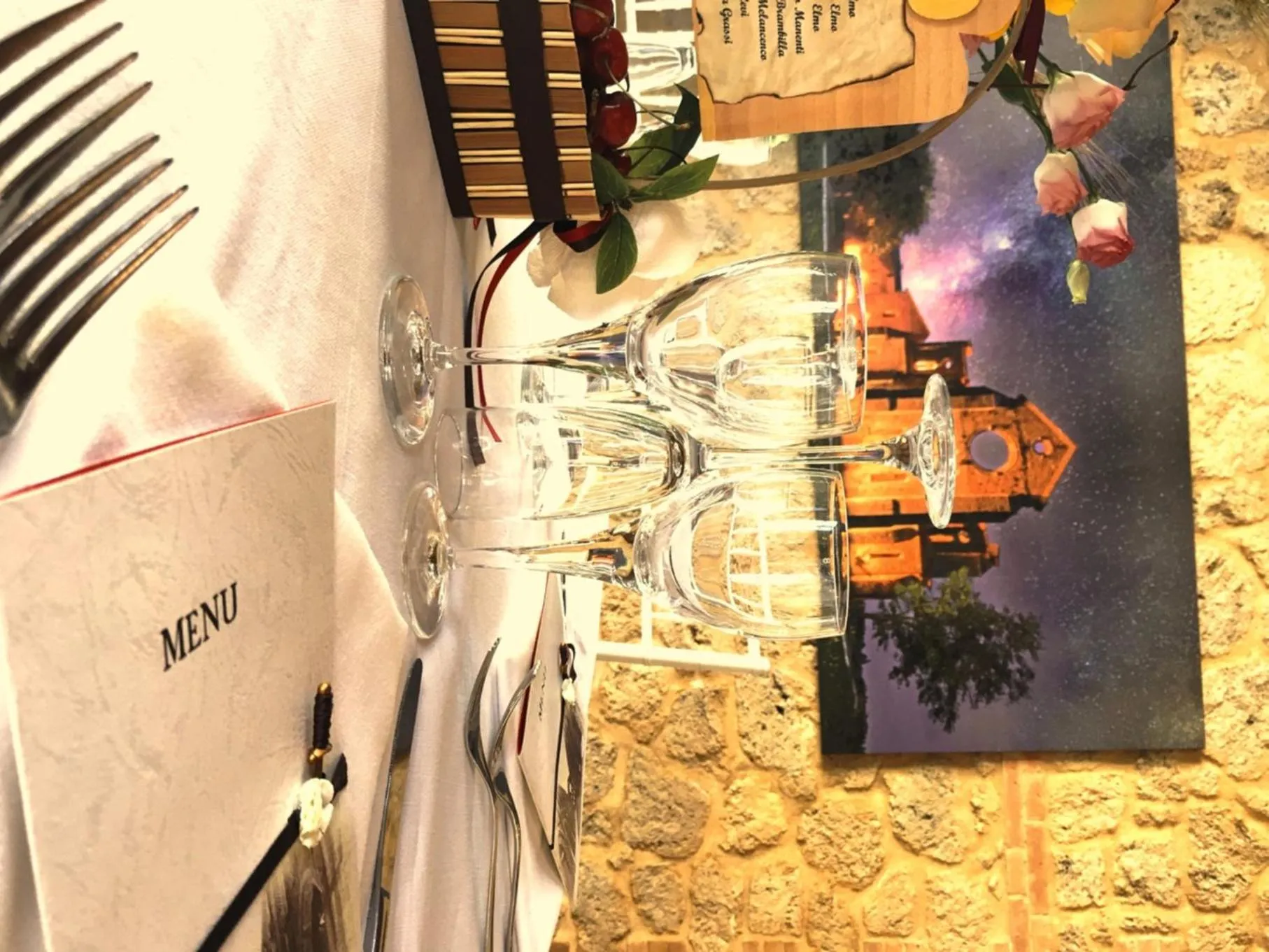 Decorative detail in Casale San Galgano