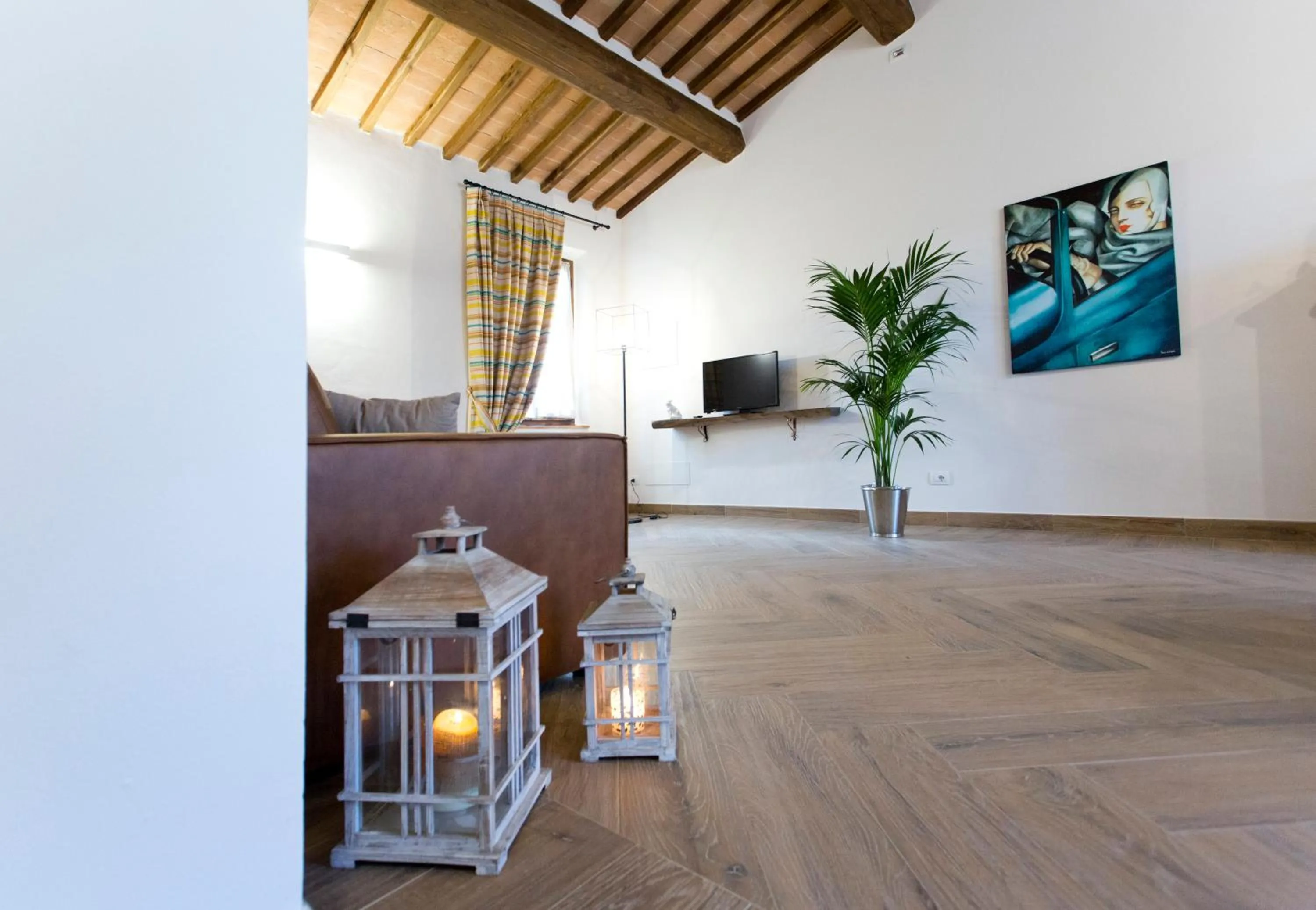 Living room in Casale San Galgano
