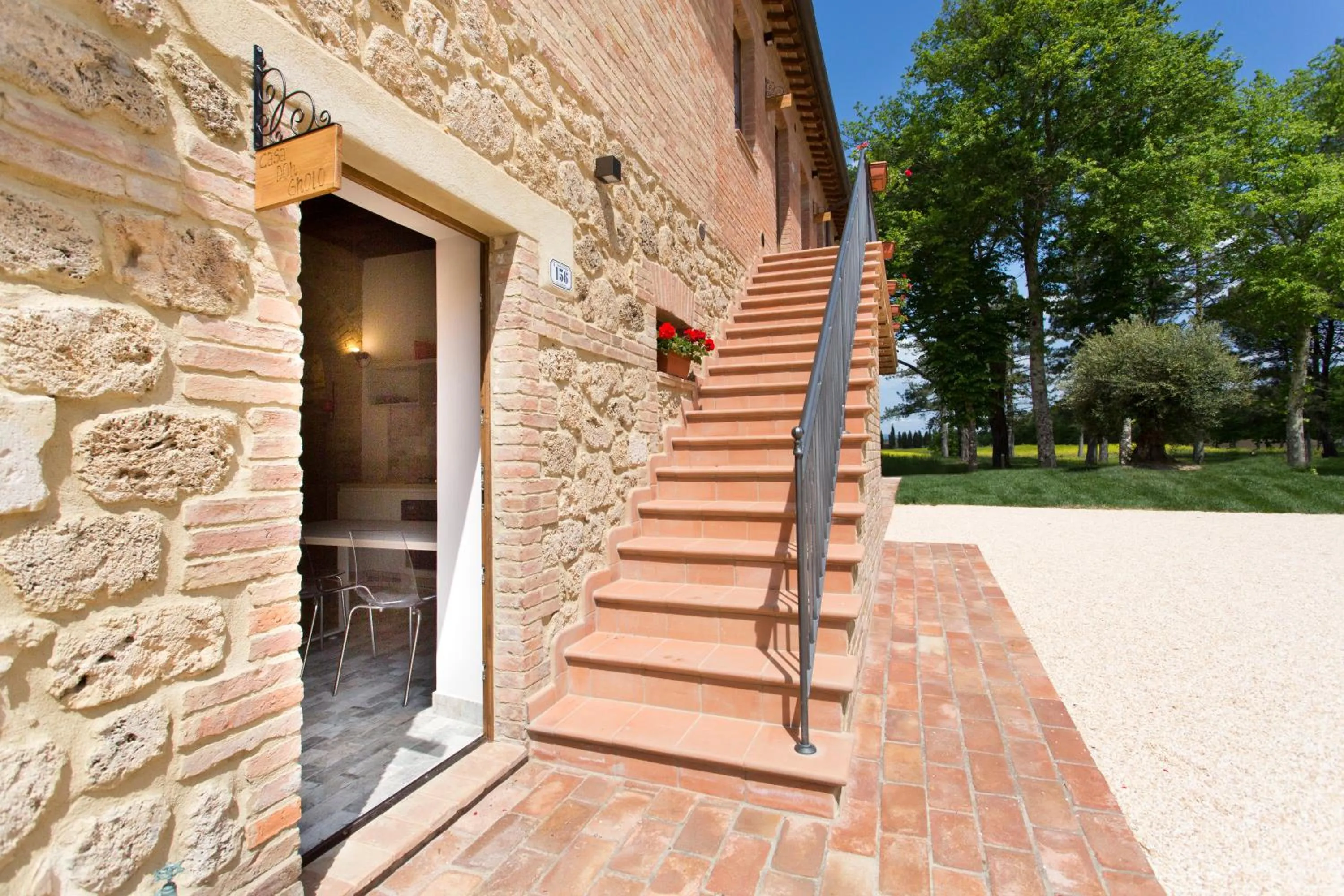 Decorative detail in Casale San Galgano