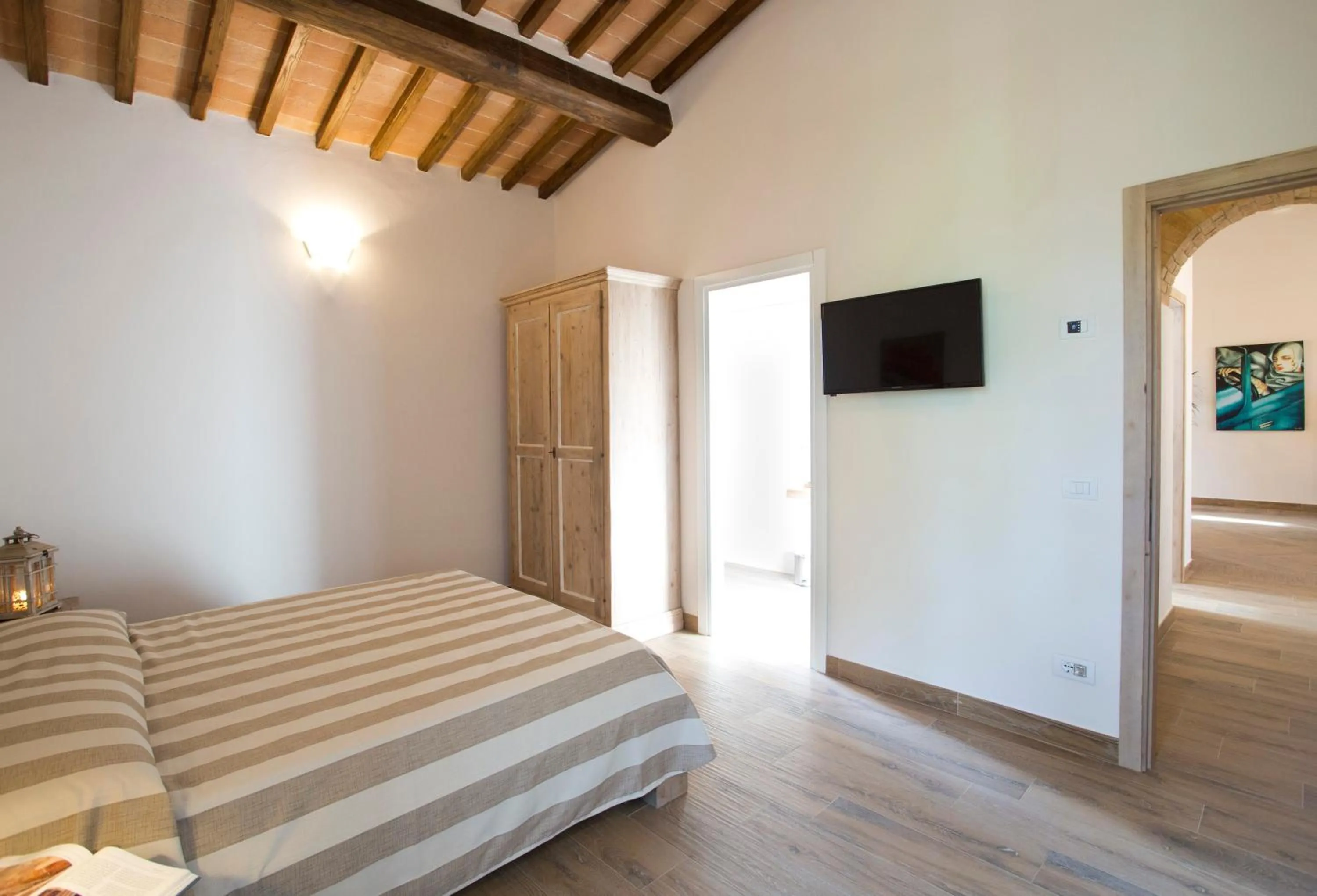 Bedroom, Bed in Casale San Galgano