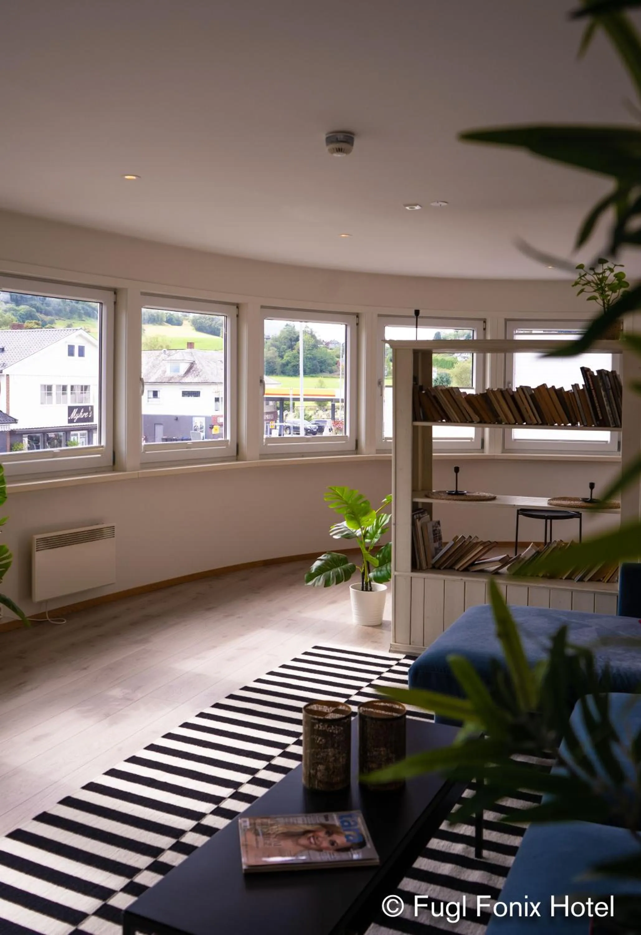 Living room in Fugl Fønix Hotel
