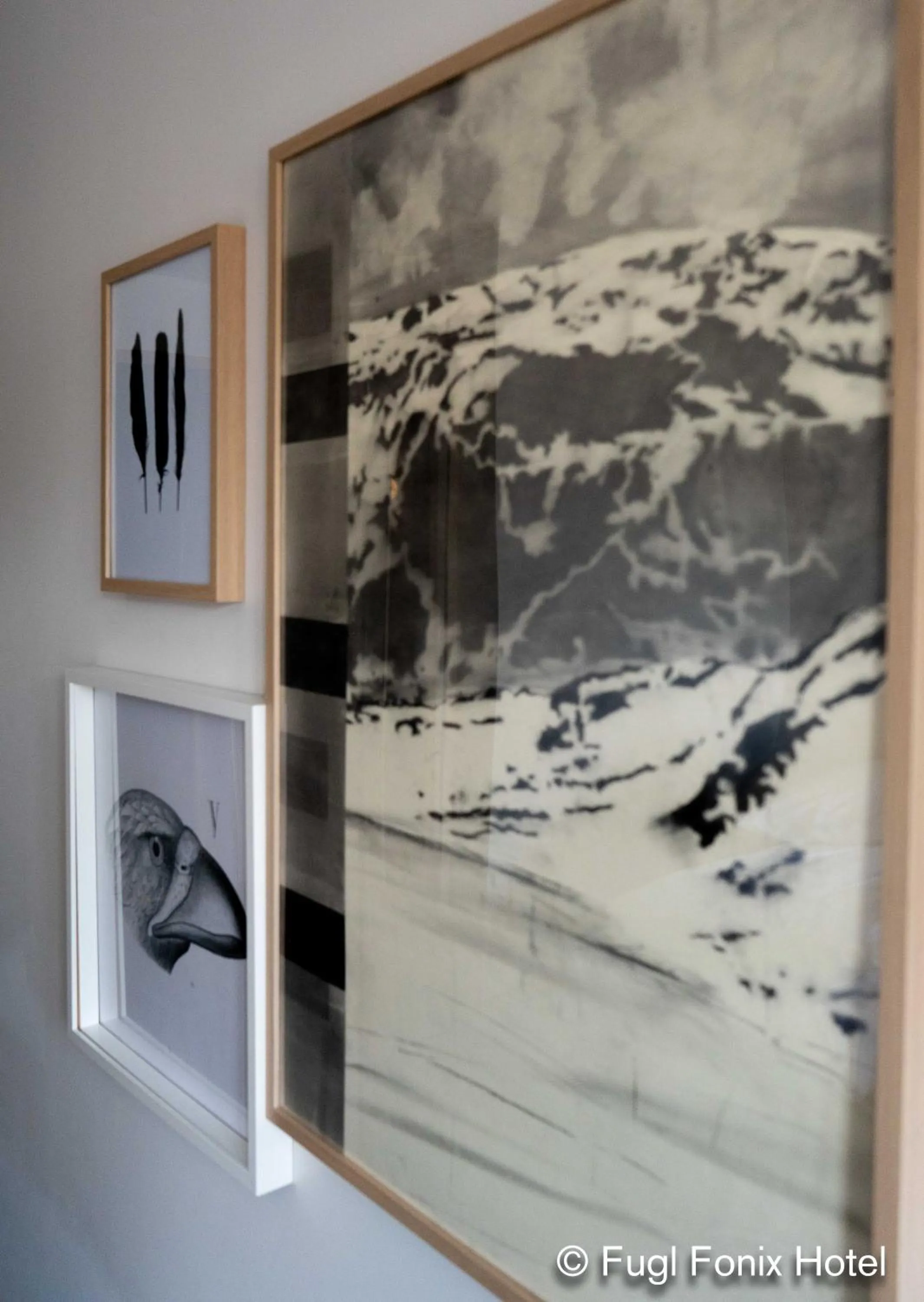 Decorative detail in Fugl Fønix Hotel