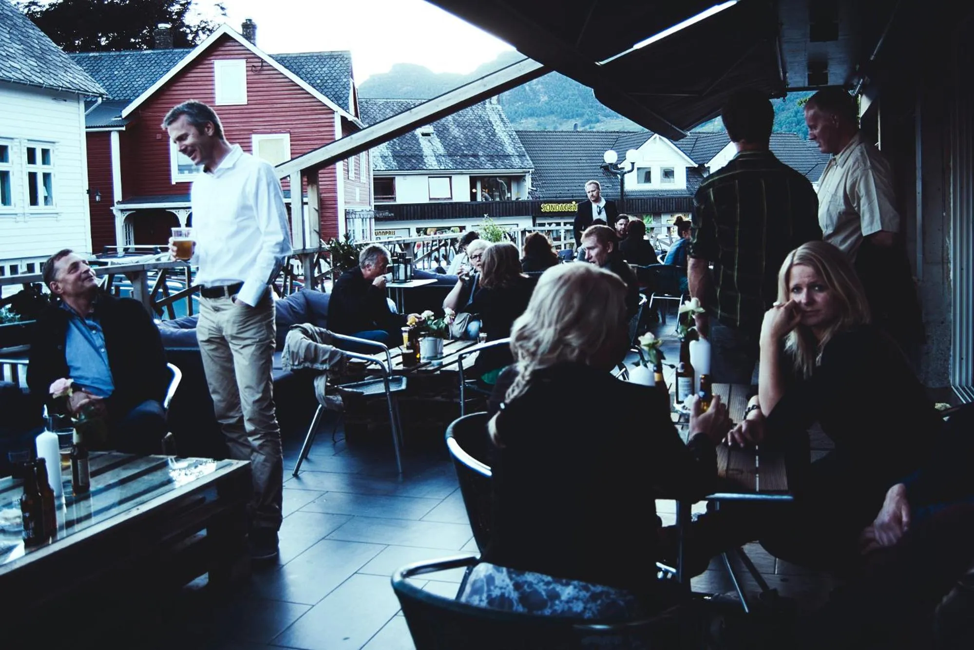 Balcony/Terrace in Fugl Fønix Hotel