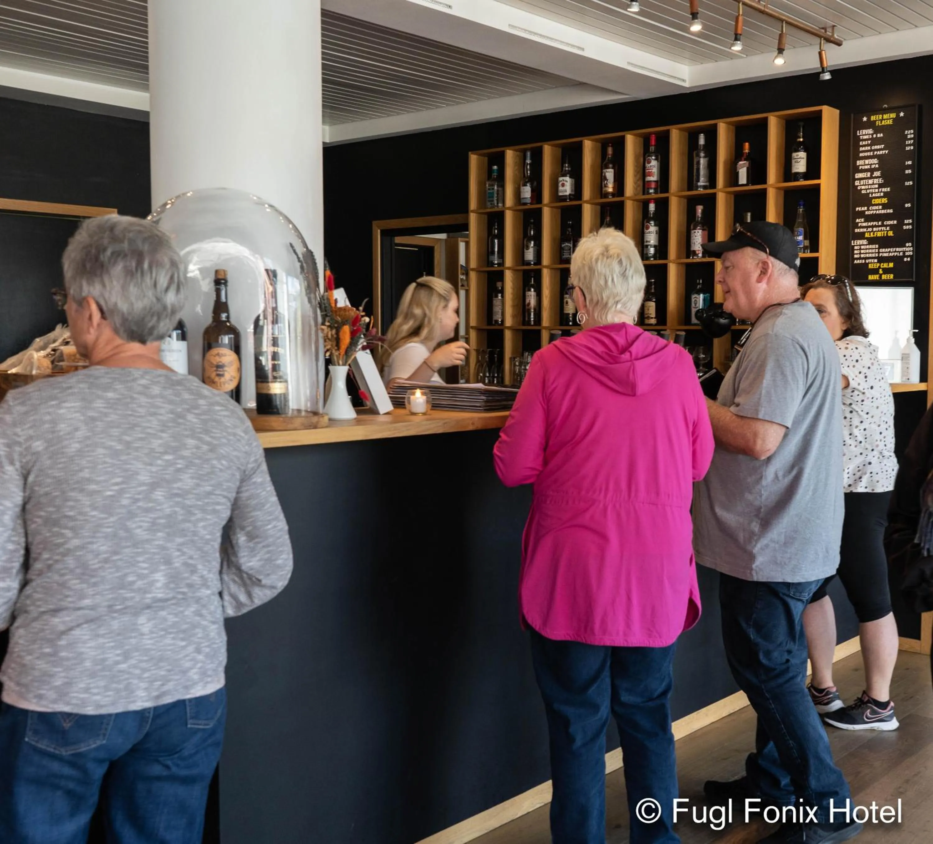 People in Fugl Fønix Hotel