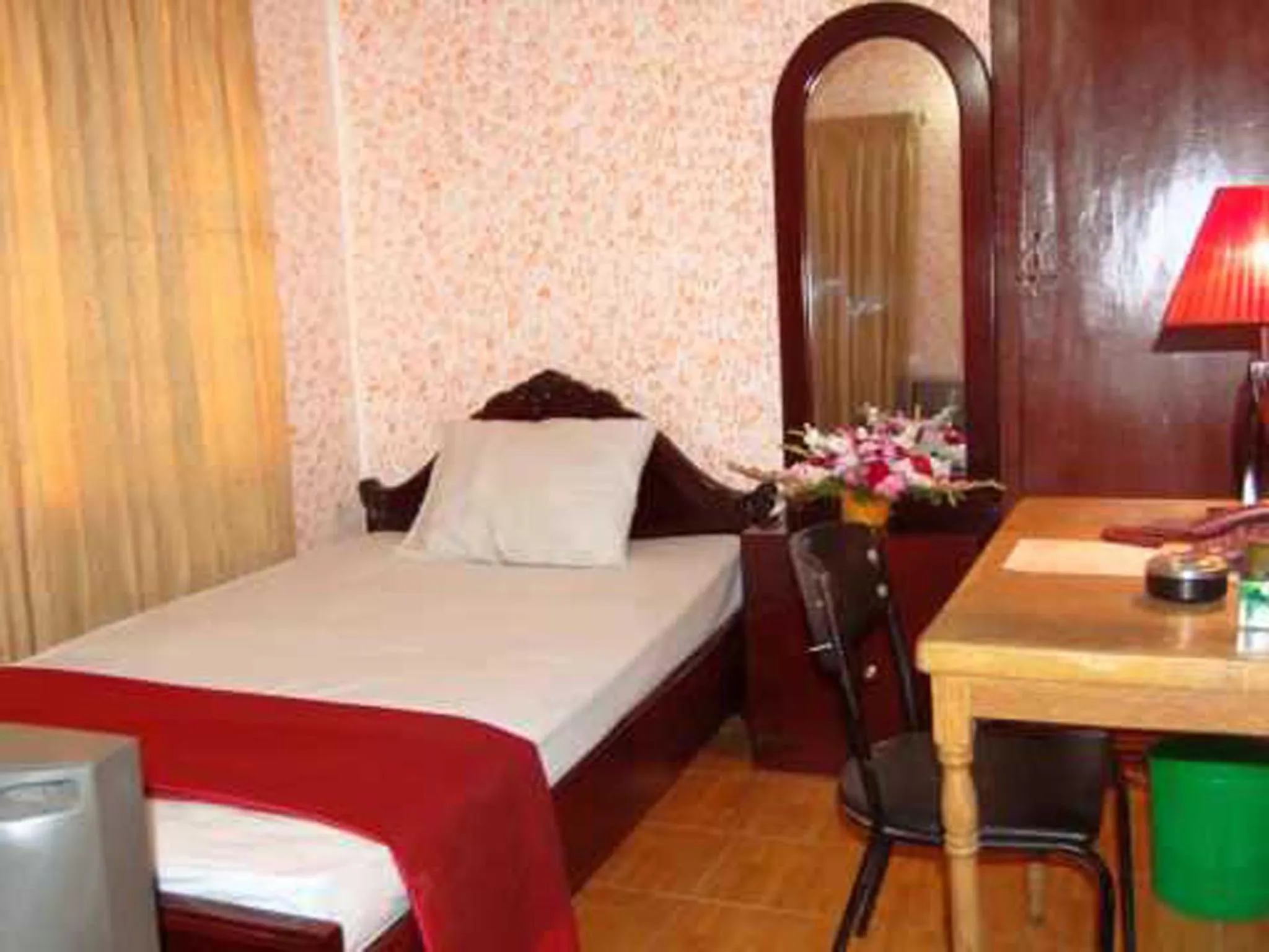 Bed in Hotel Swiss Garden International