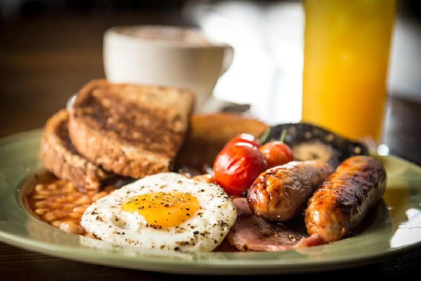 Food close-up in Hotel Penwig