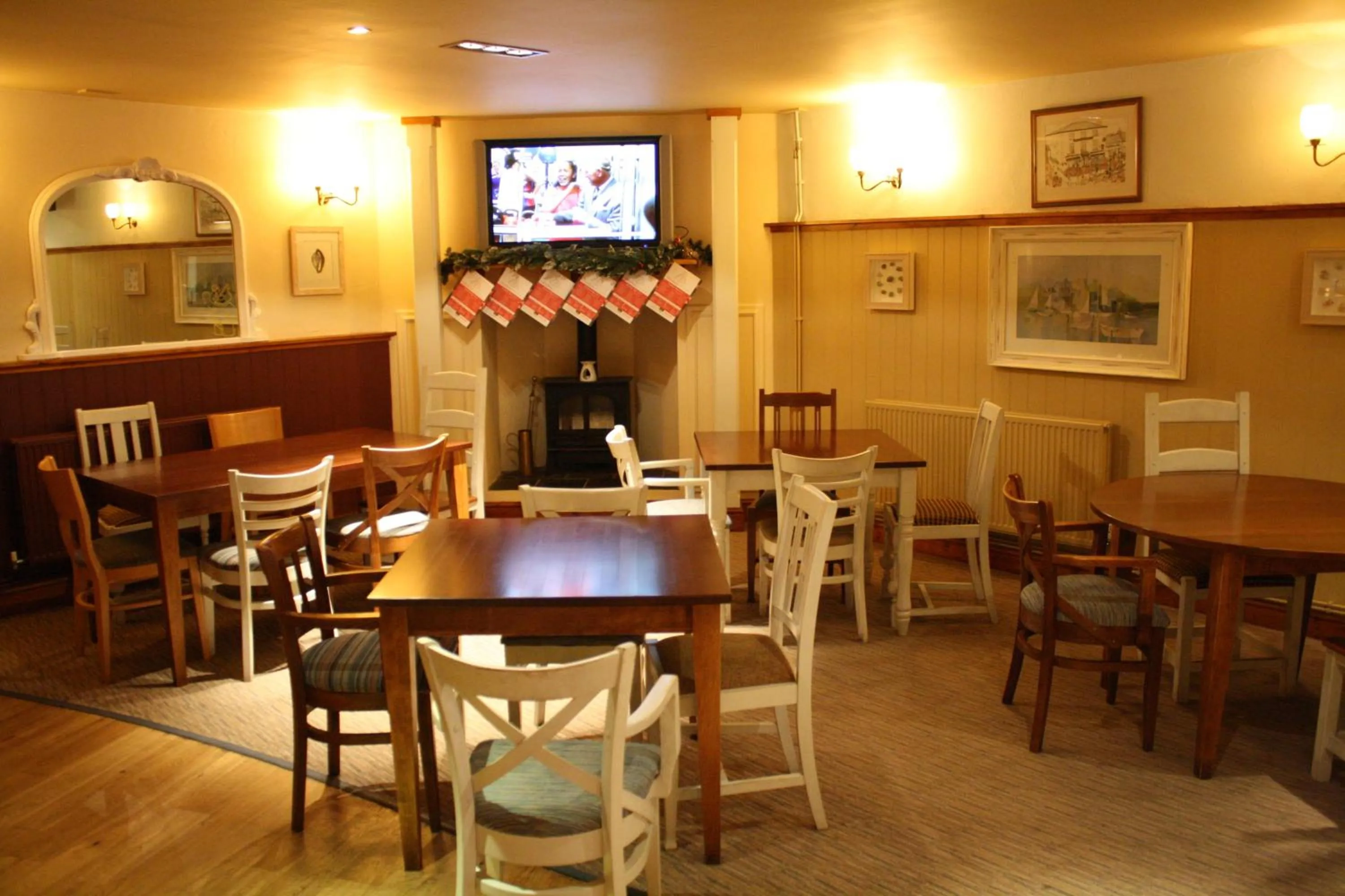 Dining area in Hotel Penwig