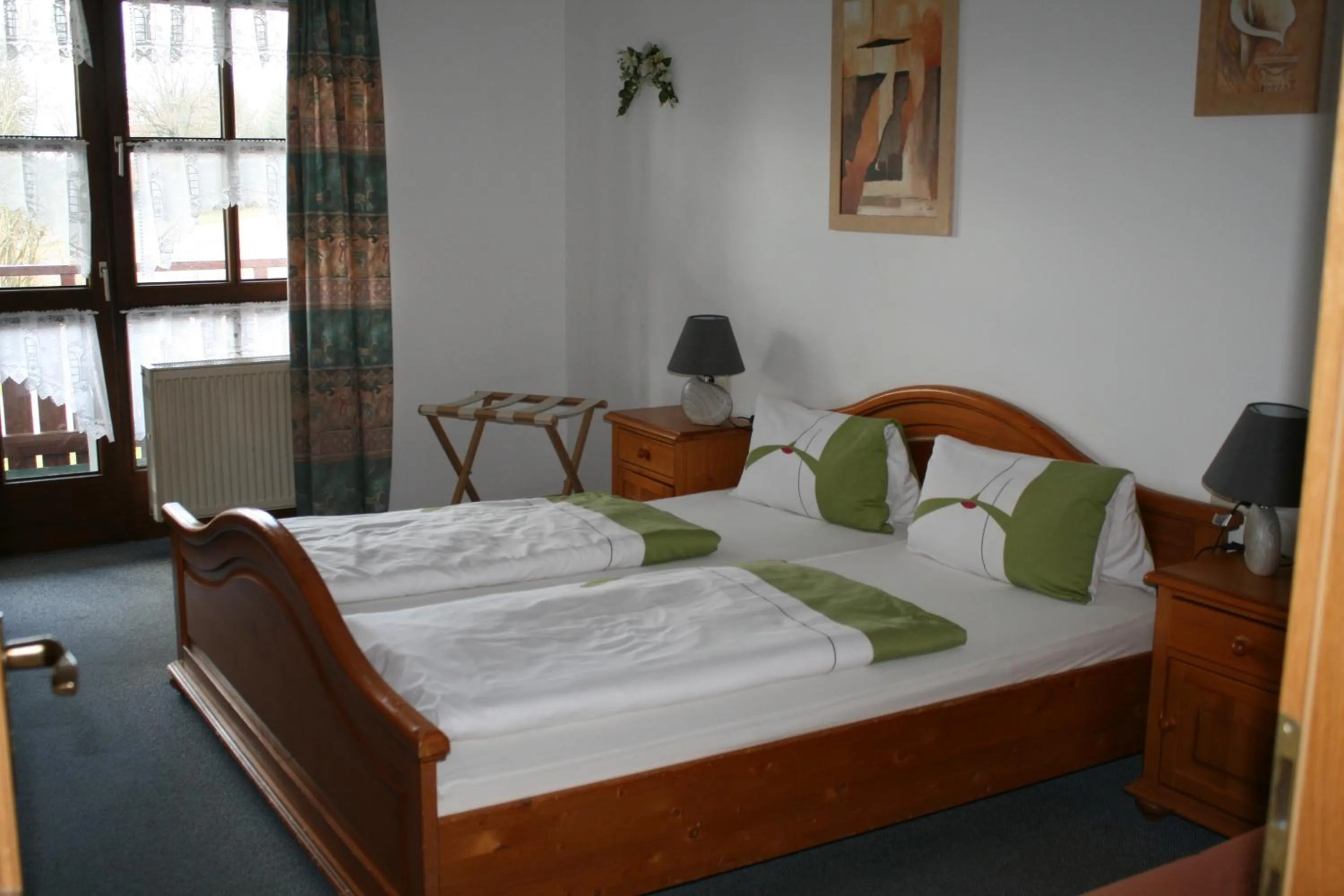 Bed in Waldpension Jägerstüberl