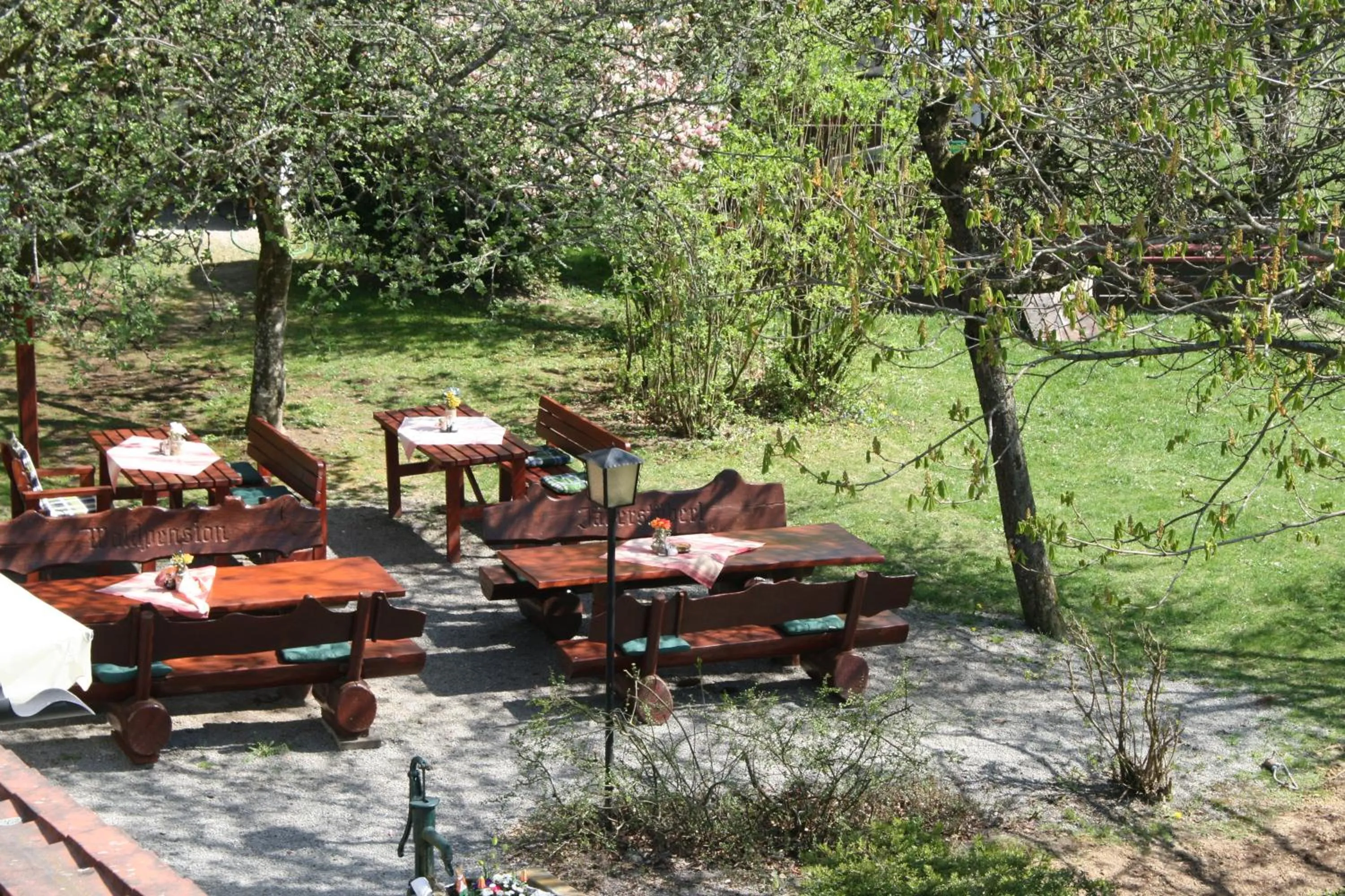 Balcony/Terrace in Waldpension Jägerstüberl