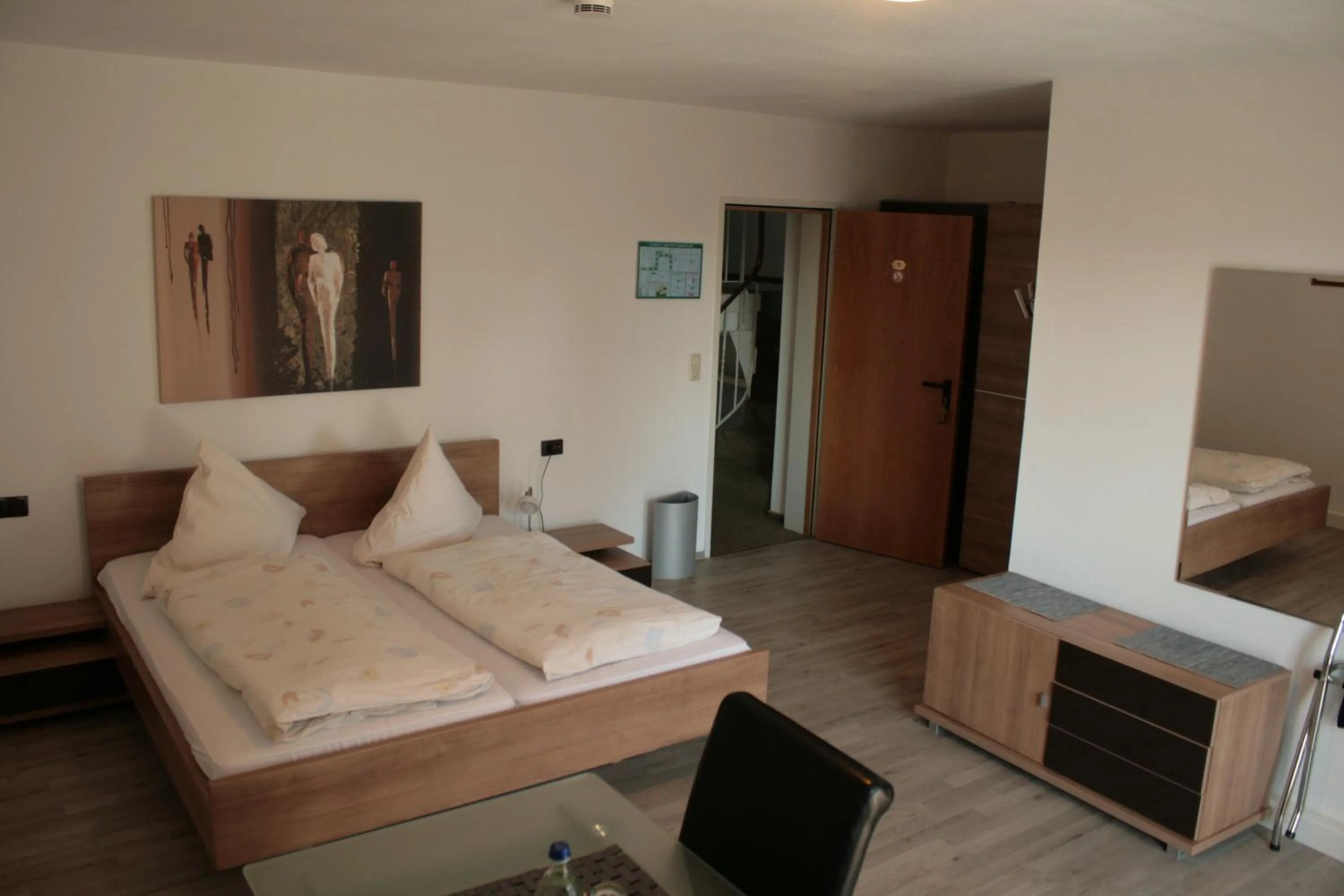 Bed in Waldpension Jägerstüberl