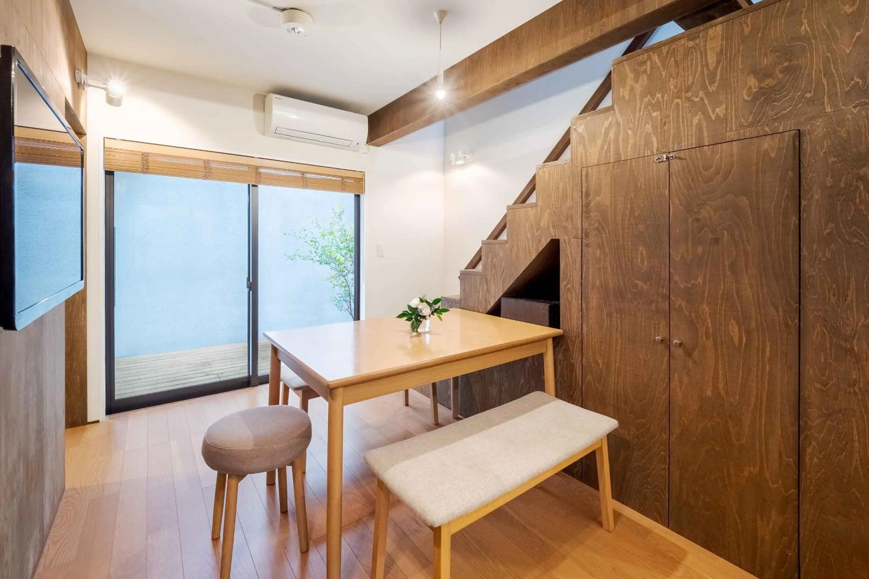 Living room in Aoshida Machiya House