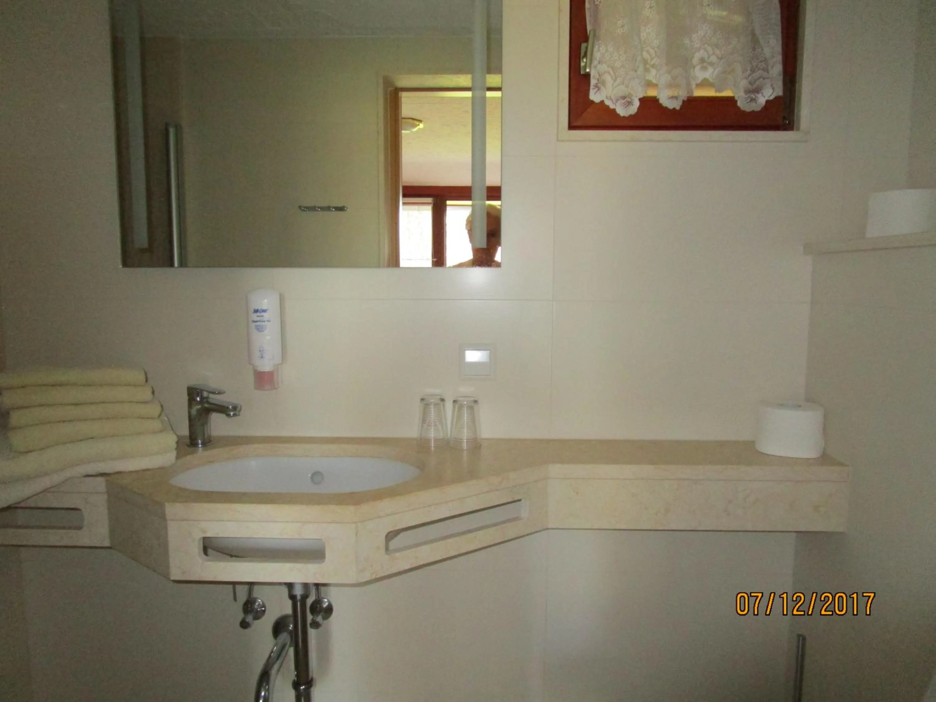 Shower in Pension Willischza