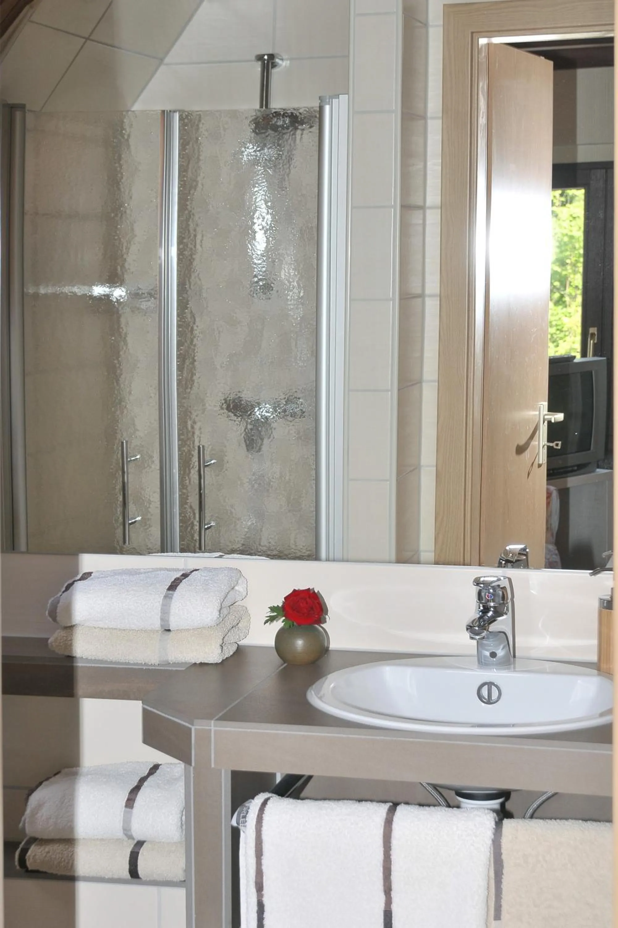Shower in Pension Willischza