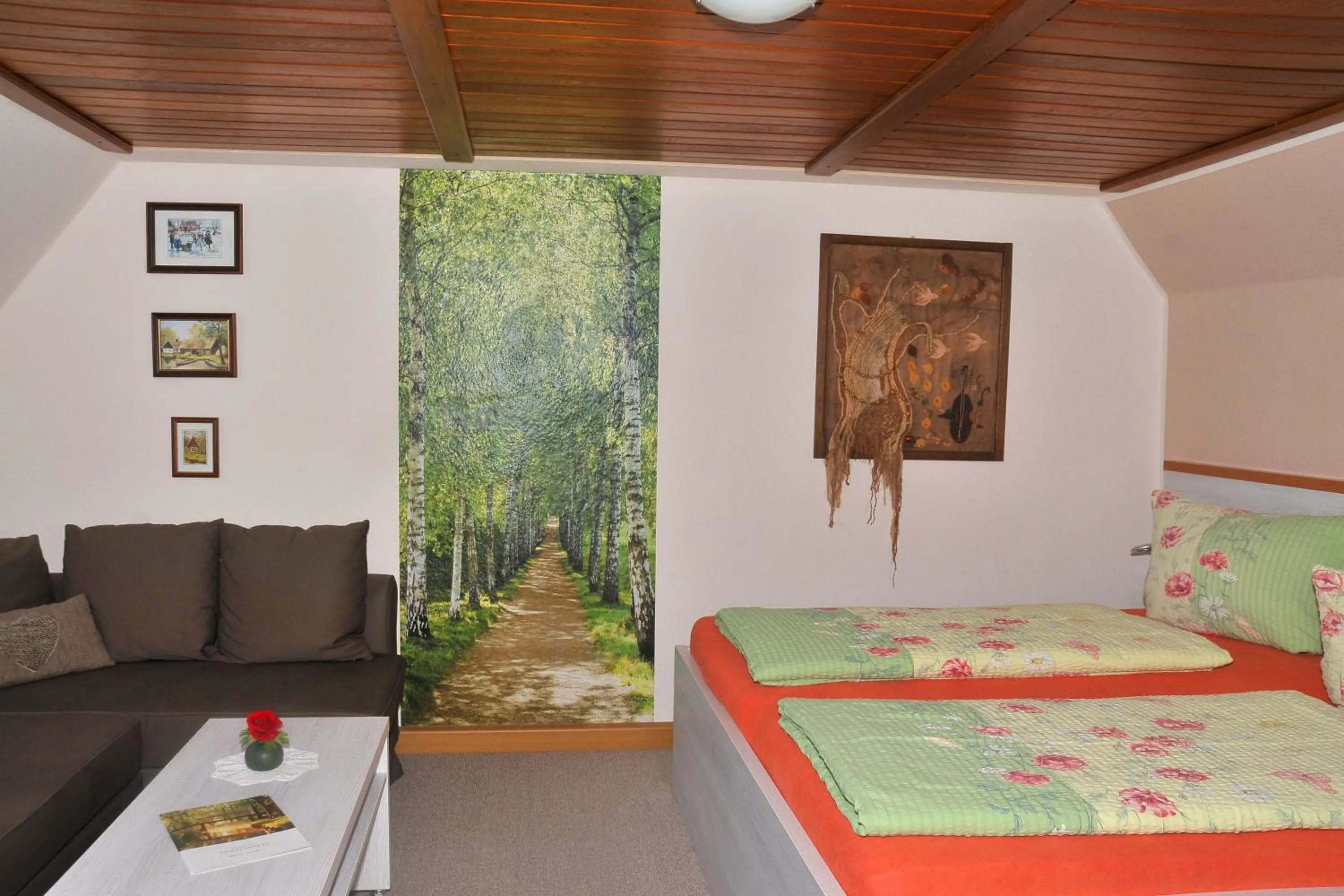 Bed in Pension Willischza