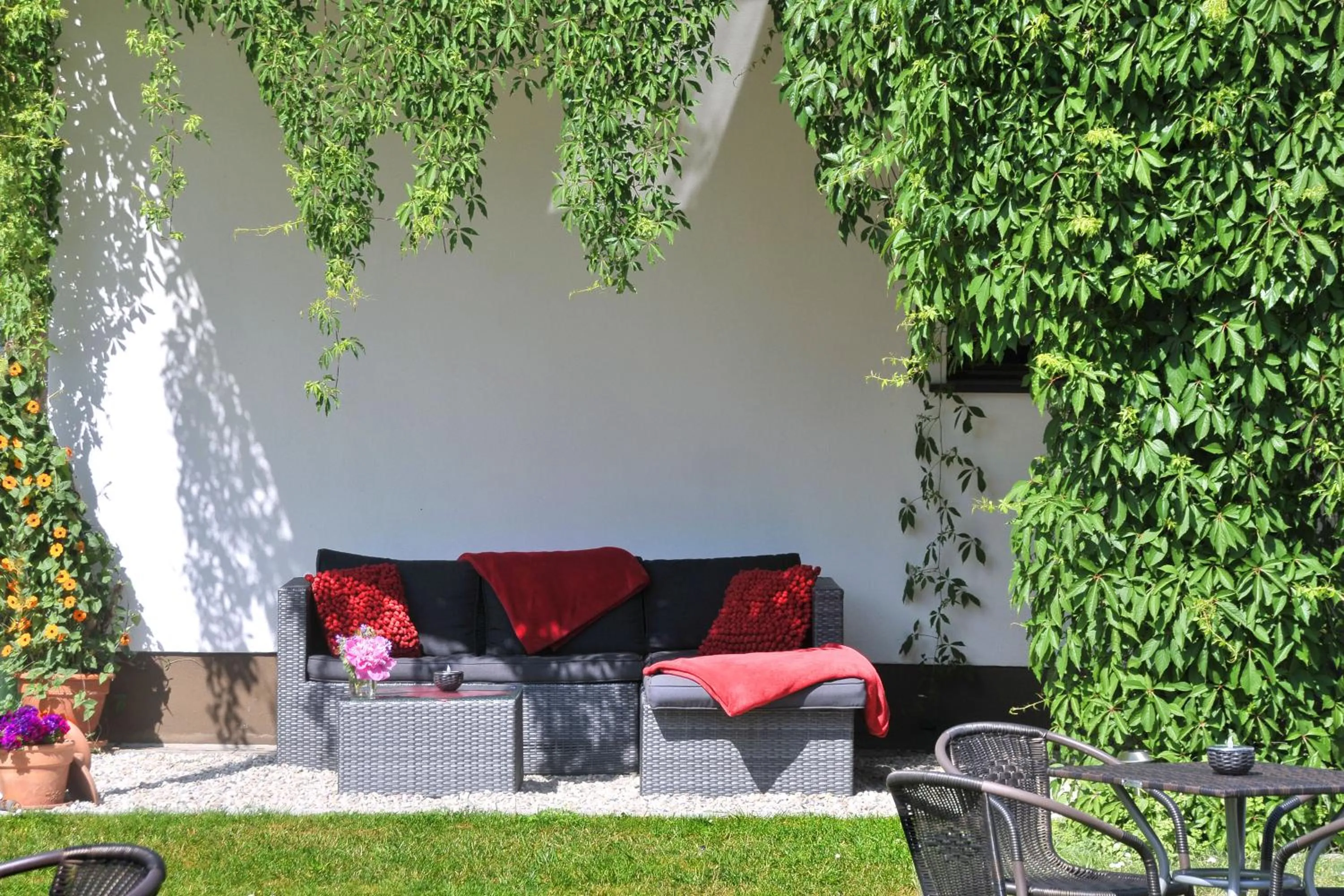 Garden in Pension Willischza