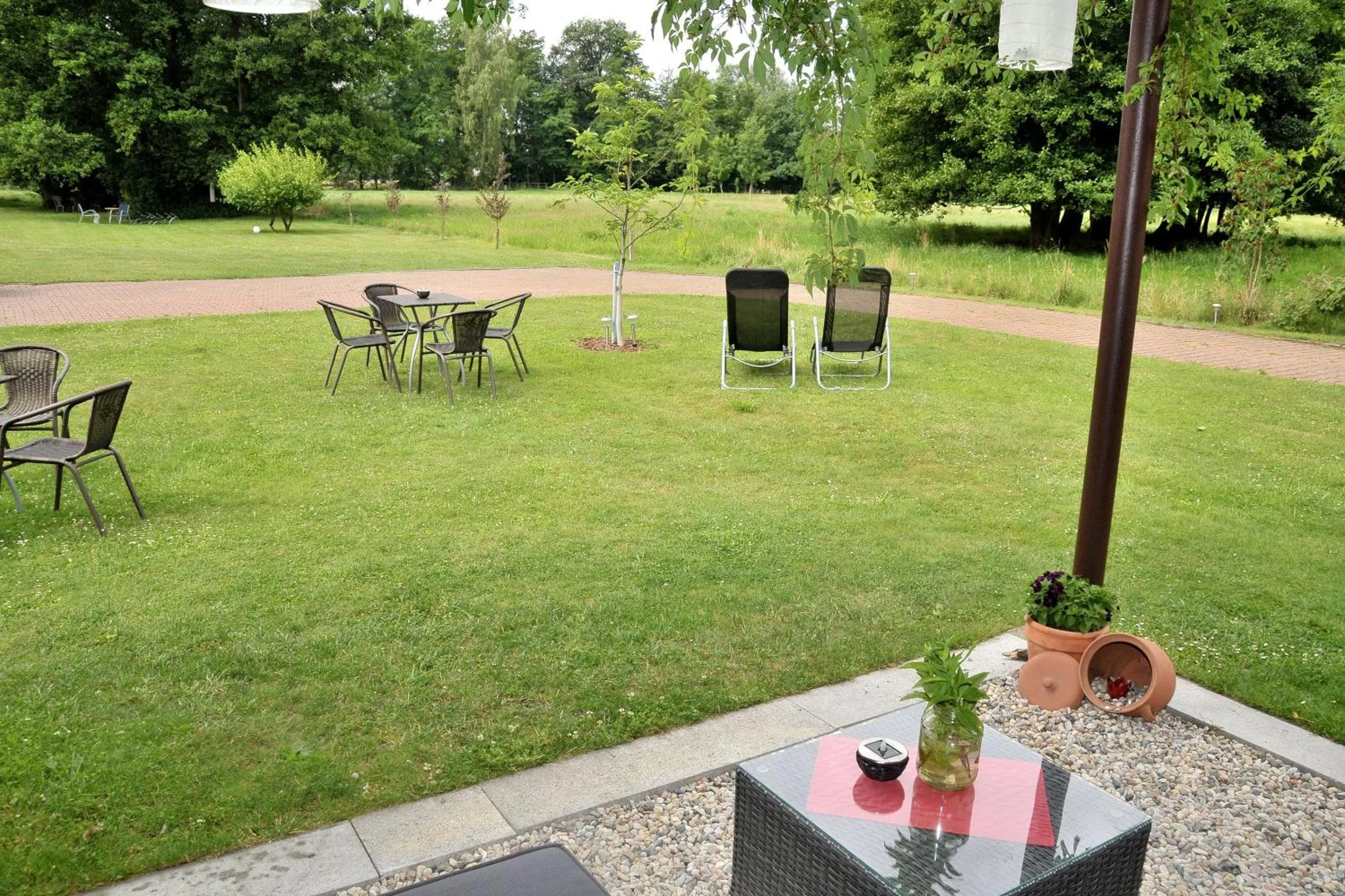 Garden in Pension Willischza