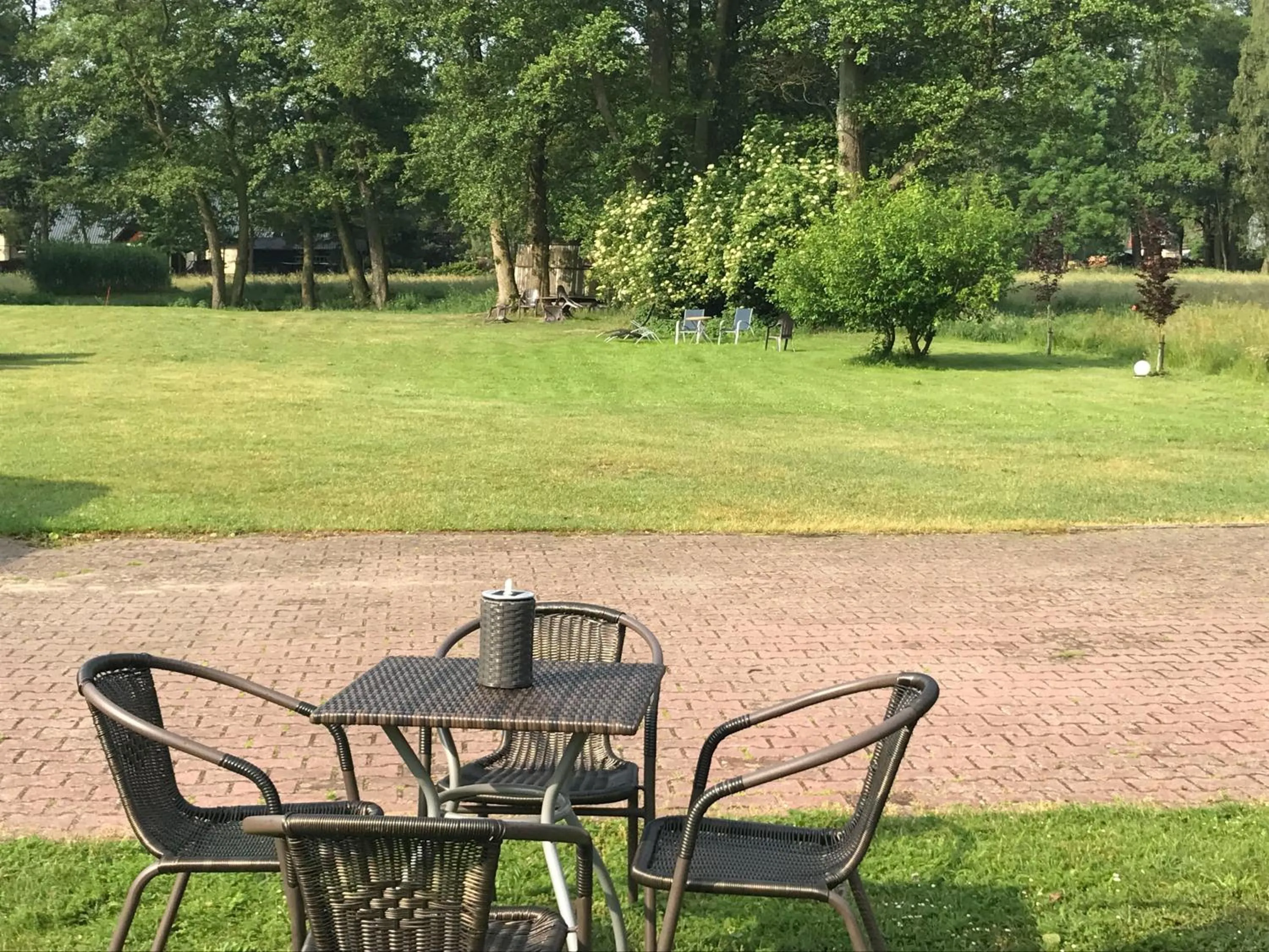 Garden view in Pension Willischza