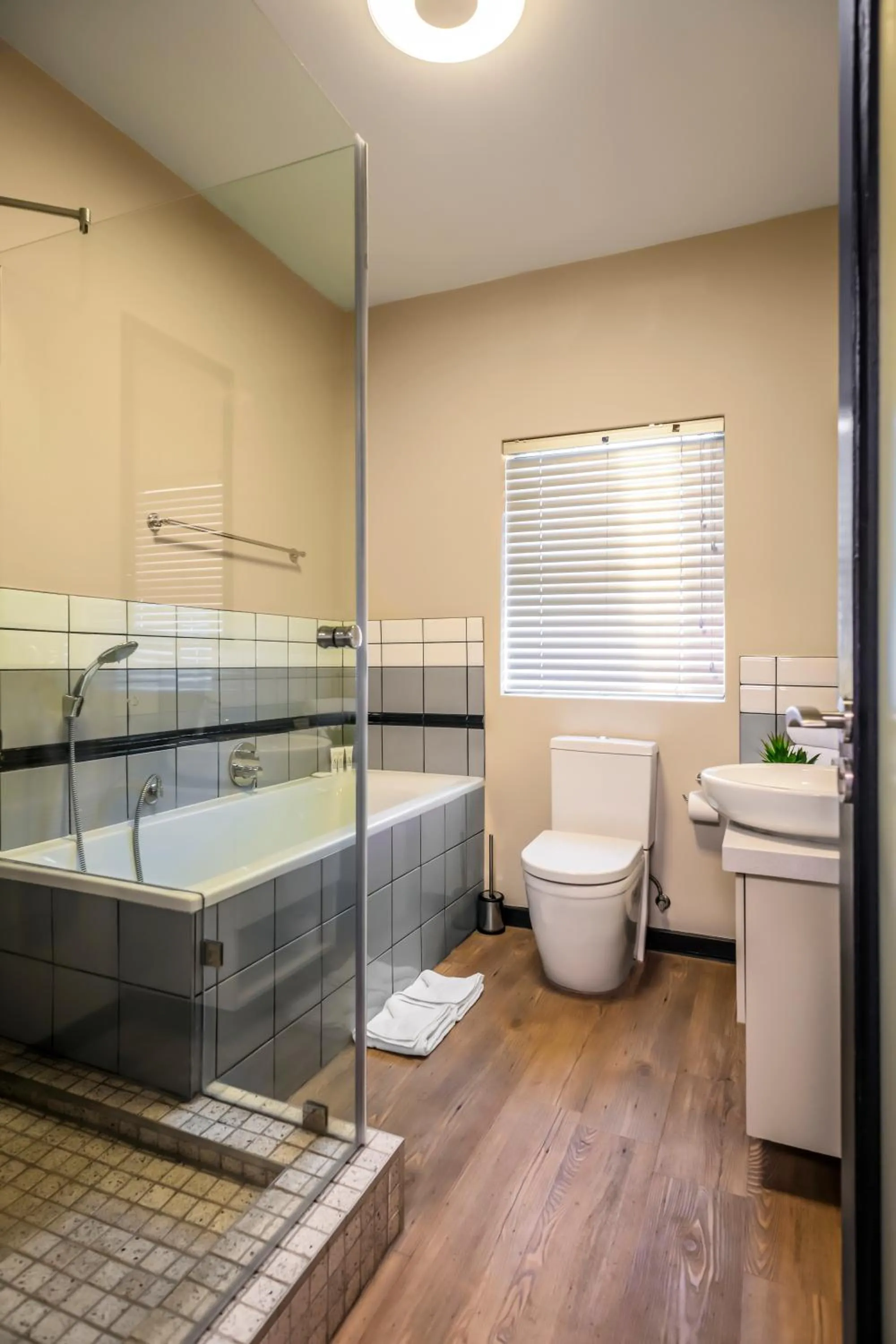 Shower in CAG The Vantage Rosebank