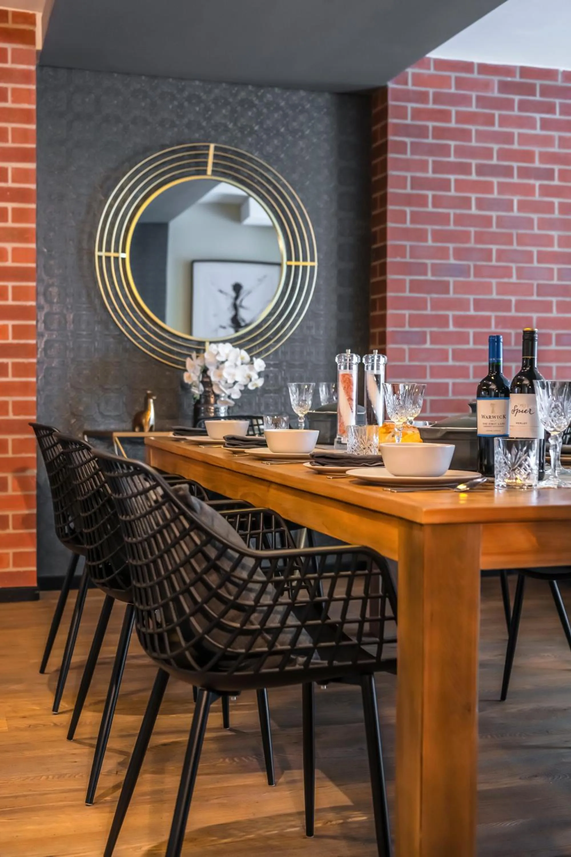 Dining area in CAG The Vantage Rosebank