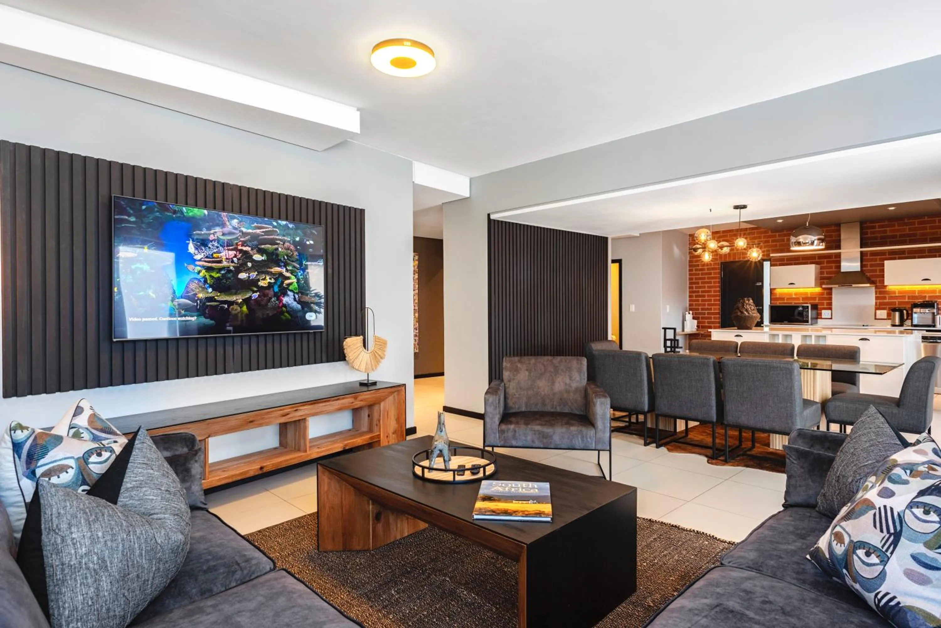 Living room in CAG The Vantage Rosebank