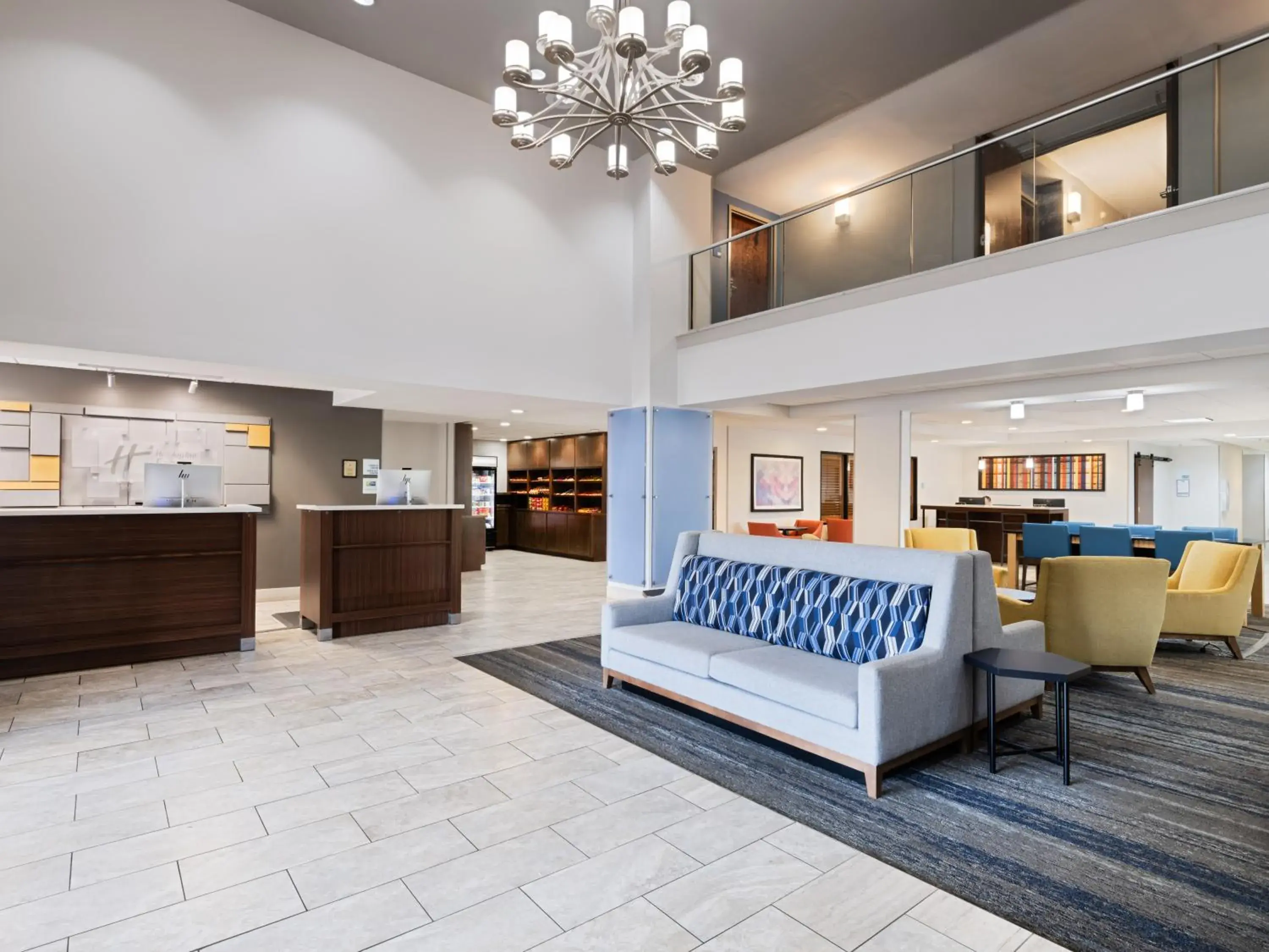 Lobby or reception in Holiday Inn Express & Suites Augusta West - Ft Gordon Area by IHG Lobby or reception in Holiday Inn Express & Suites Augusta West - Ft Gordon Area by IHG