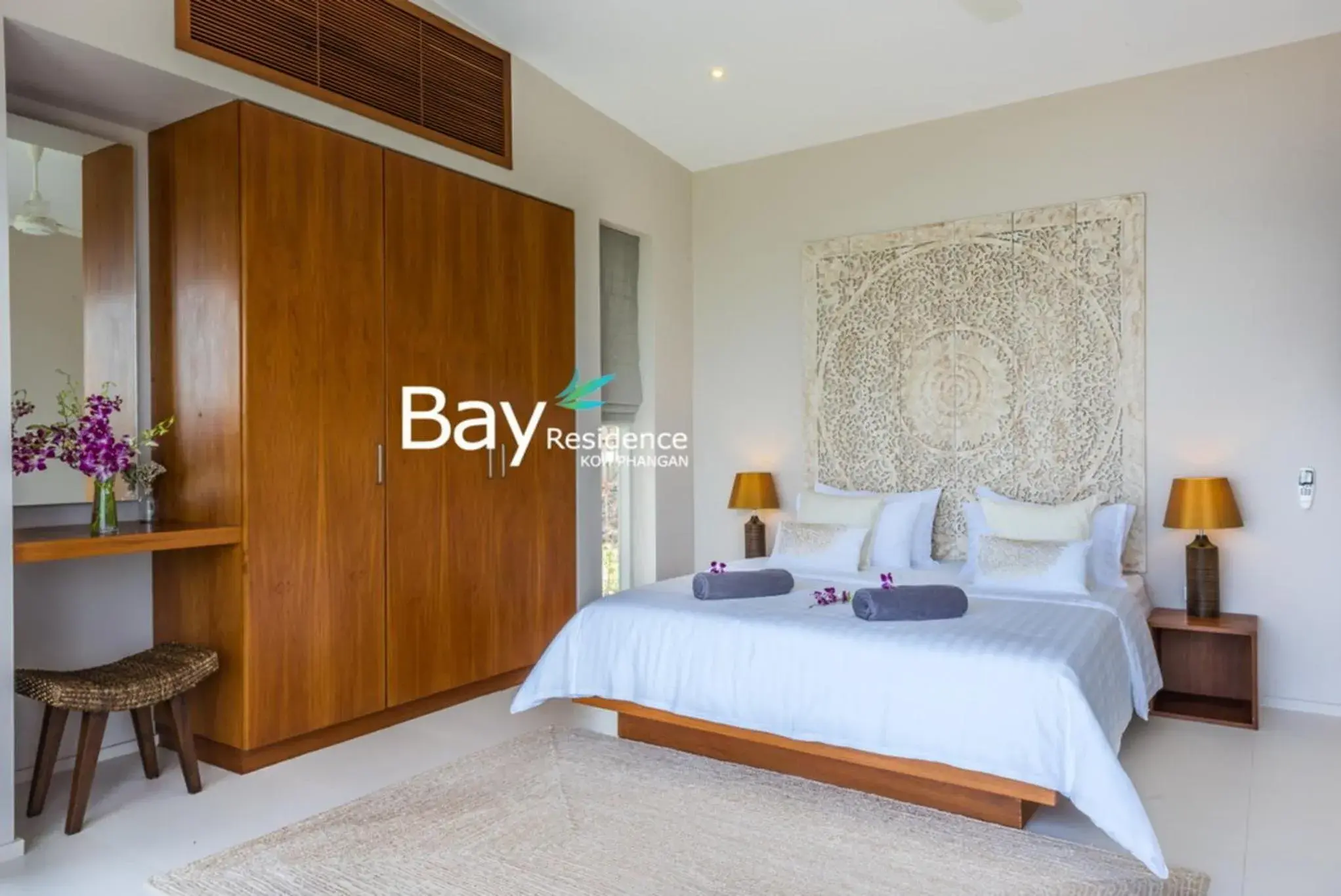 Bed in Bay Villas Koh Phangan Bed in Bay Villas Koh Phangan