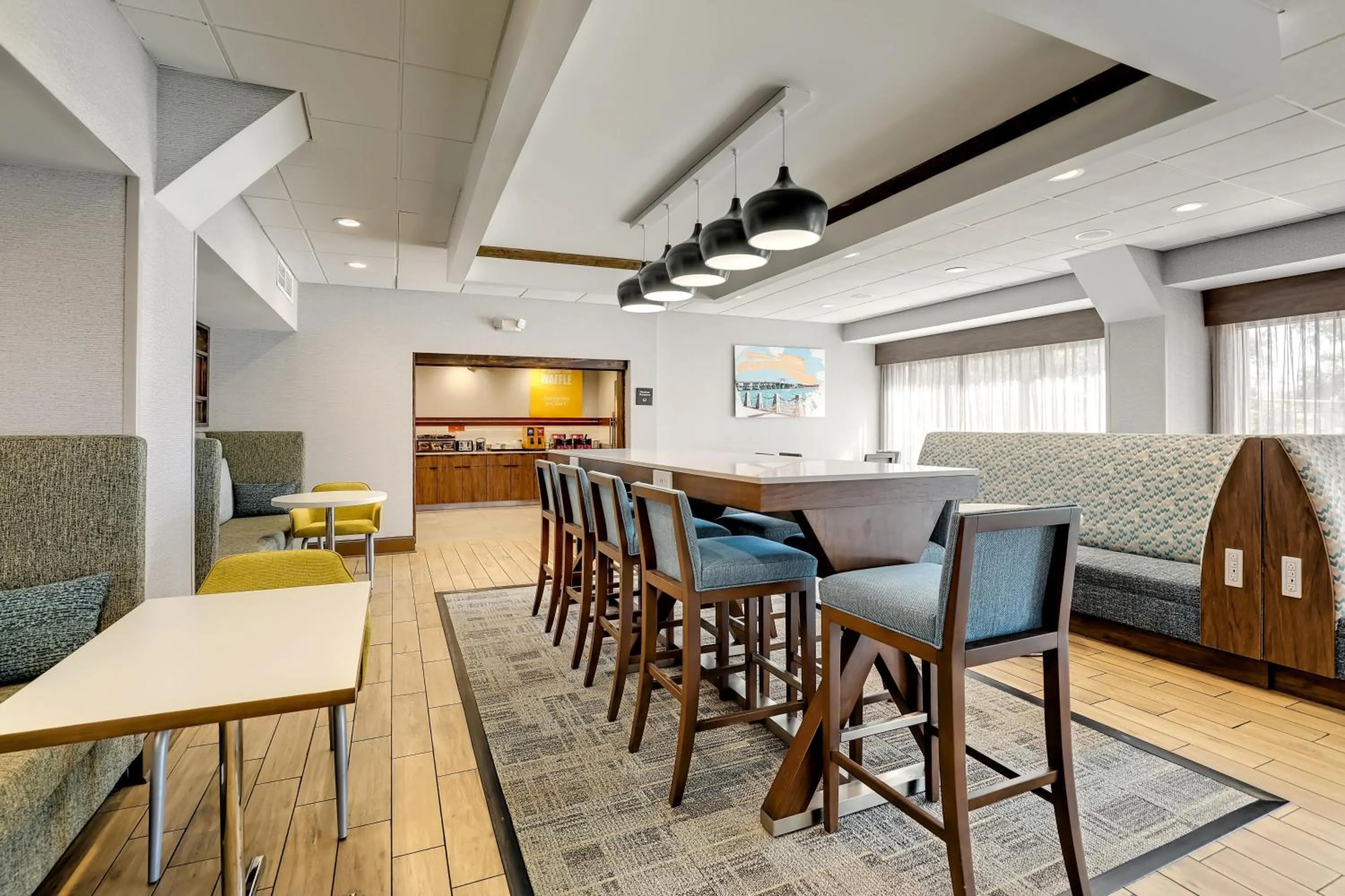 Breakfast in Hampton Inn Beaufort