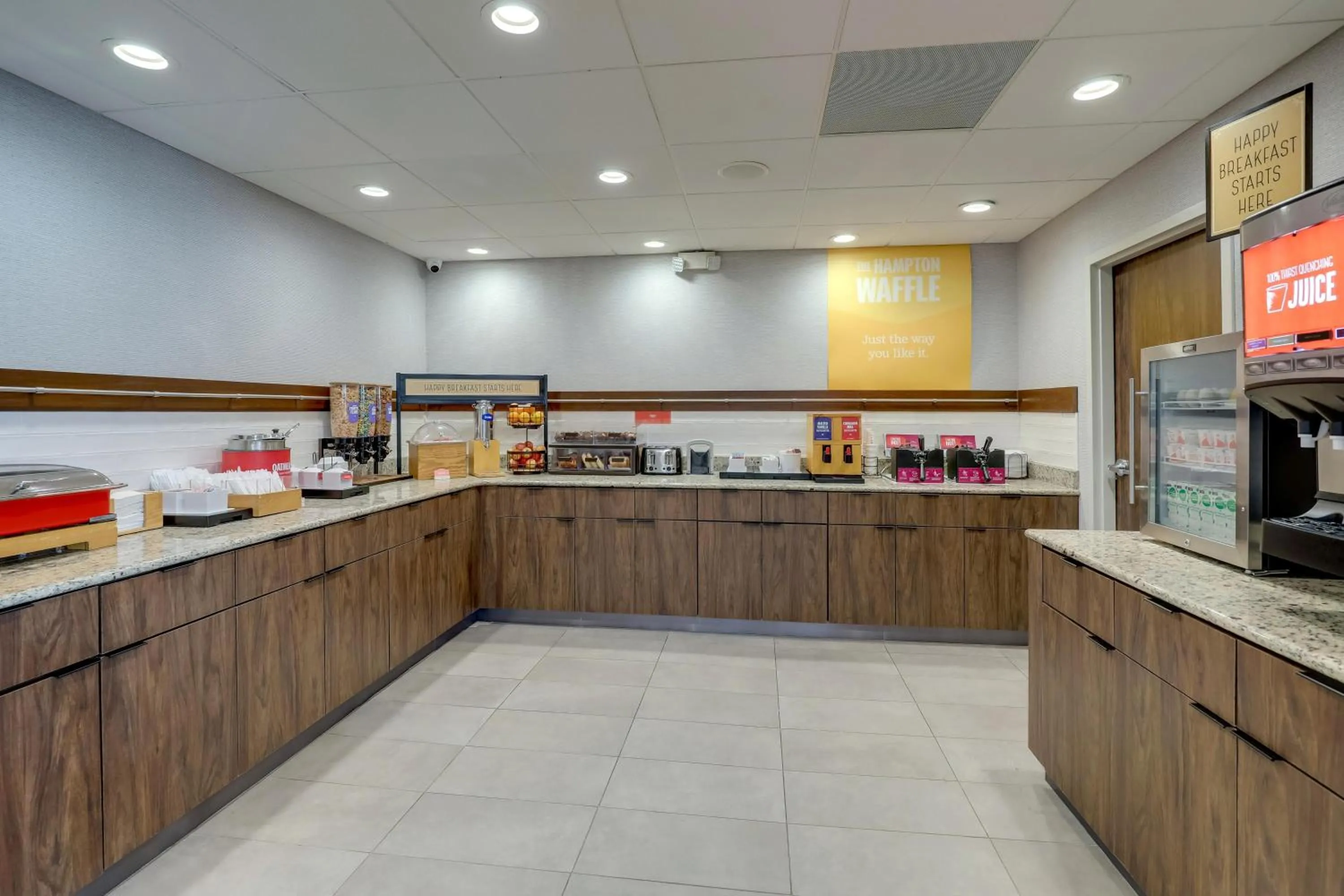 Breakfast in Hampton Inn Beaufort