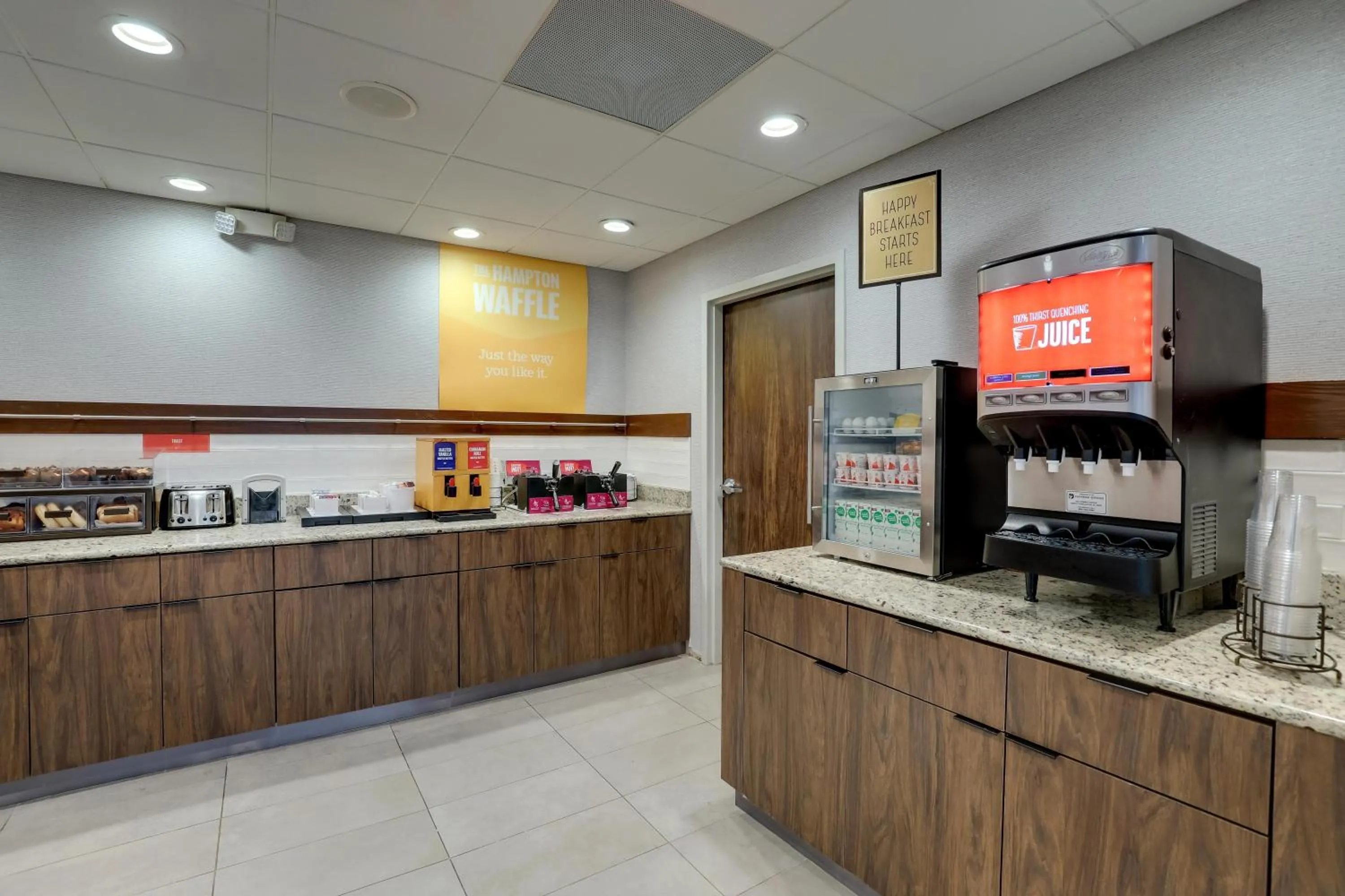 Breakfast in Hampton Inn Beaufort