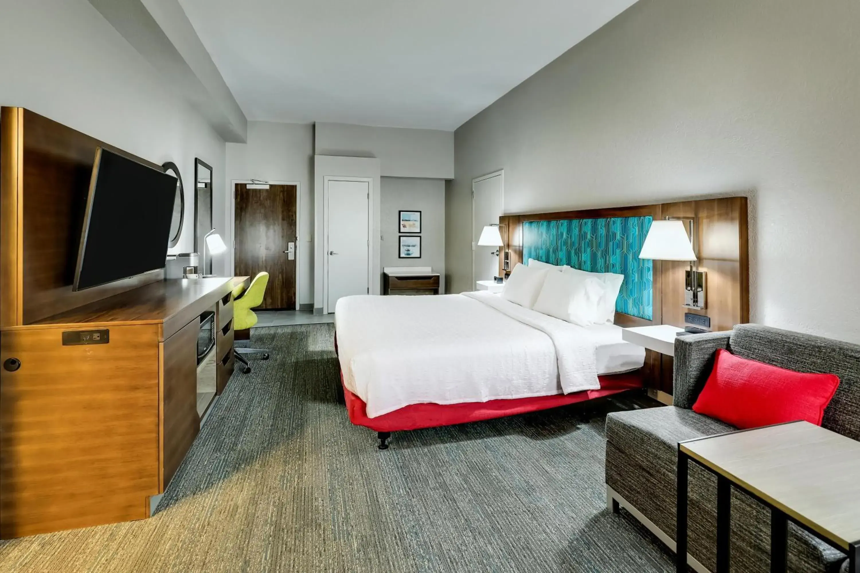 Bed in Hampton Inn Beaufort Bed in Hampton Inn Beaufort