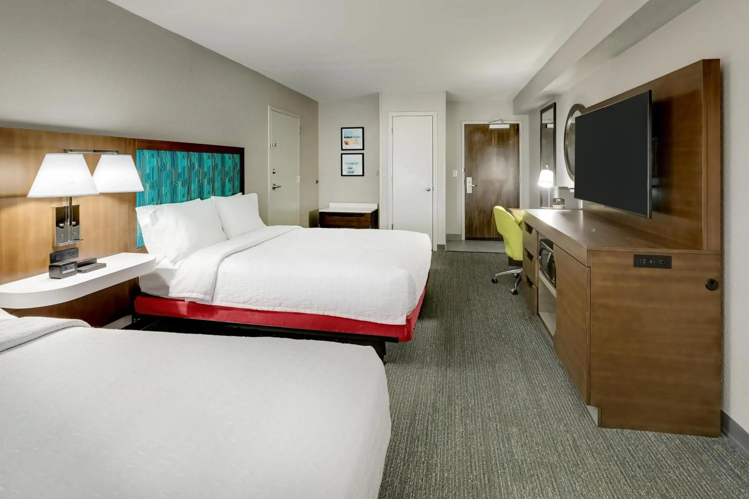 Bed in Hampton Inn Beaufort Bed in Hampton Inn Beaufort