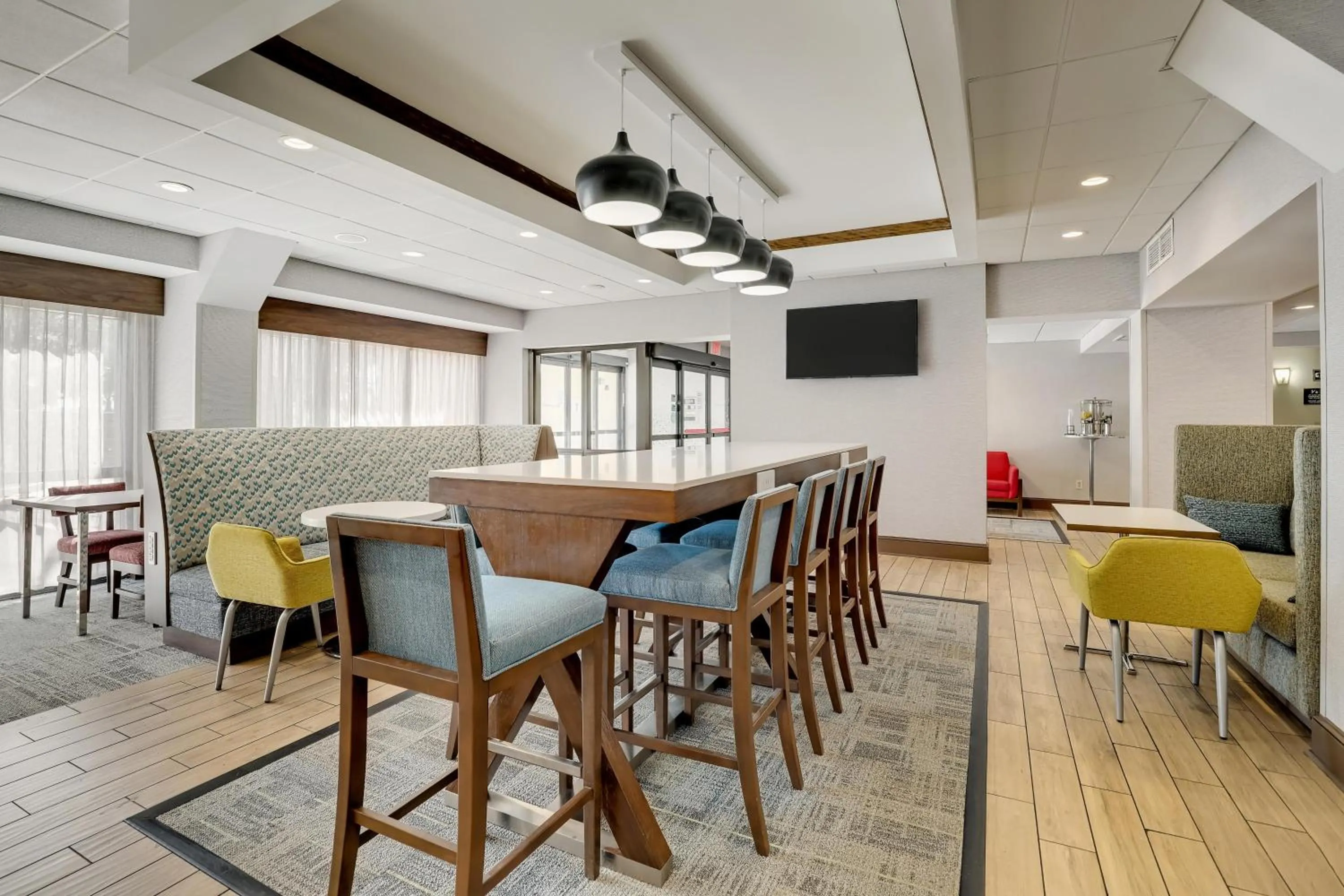 Lobby or reception in Hampton Inn Beaufort