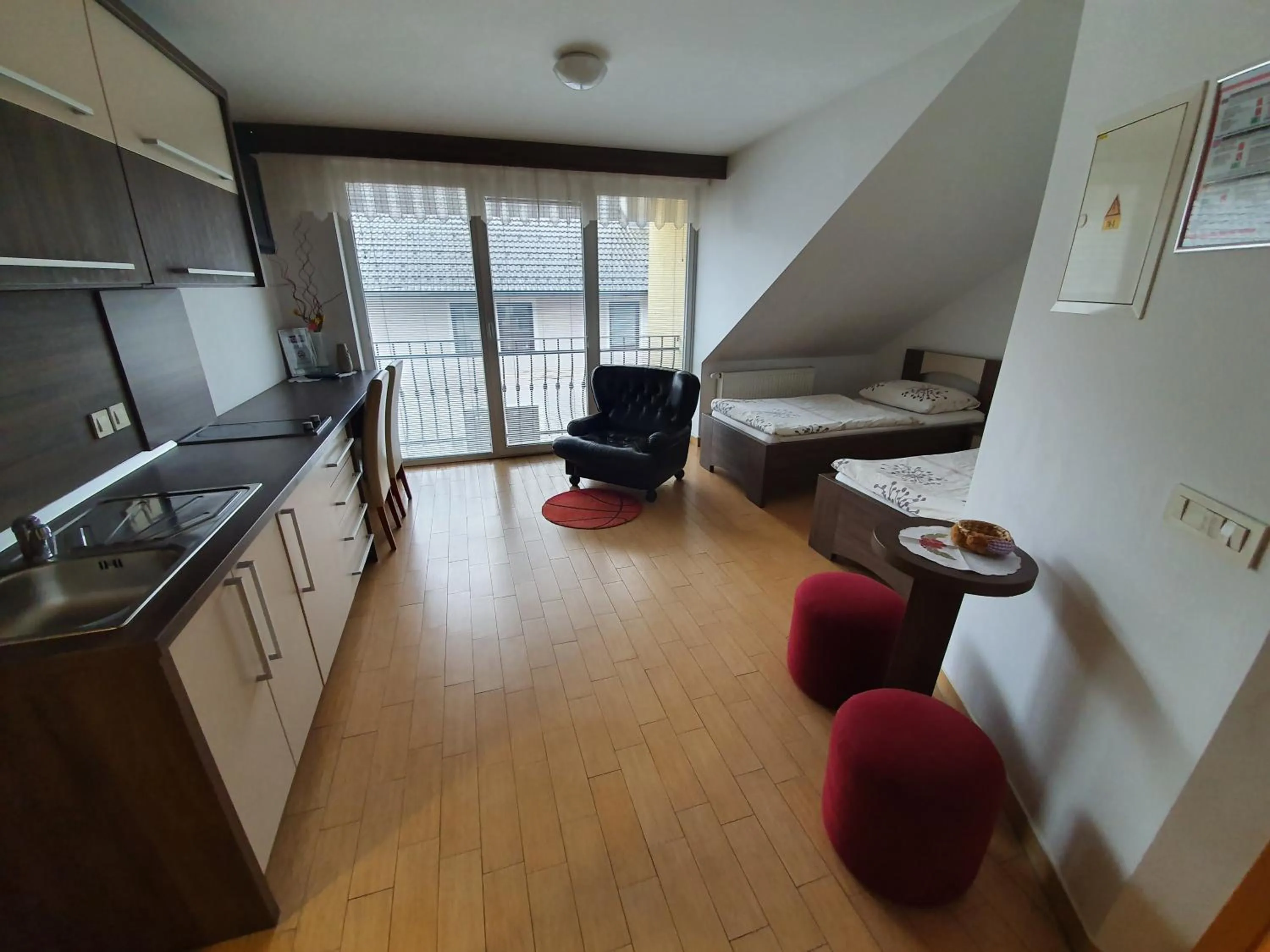 Deluxe Double Studio in Hostel Novak
