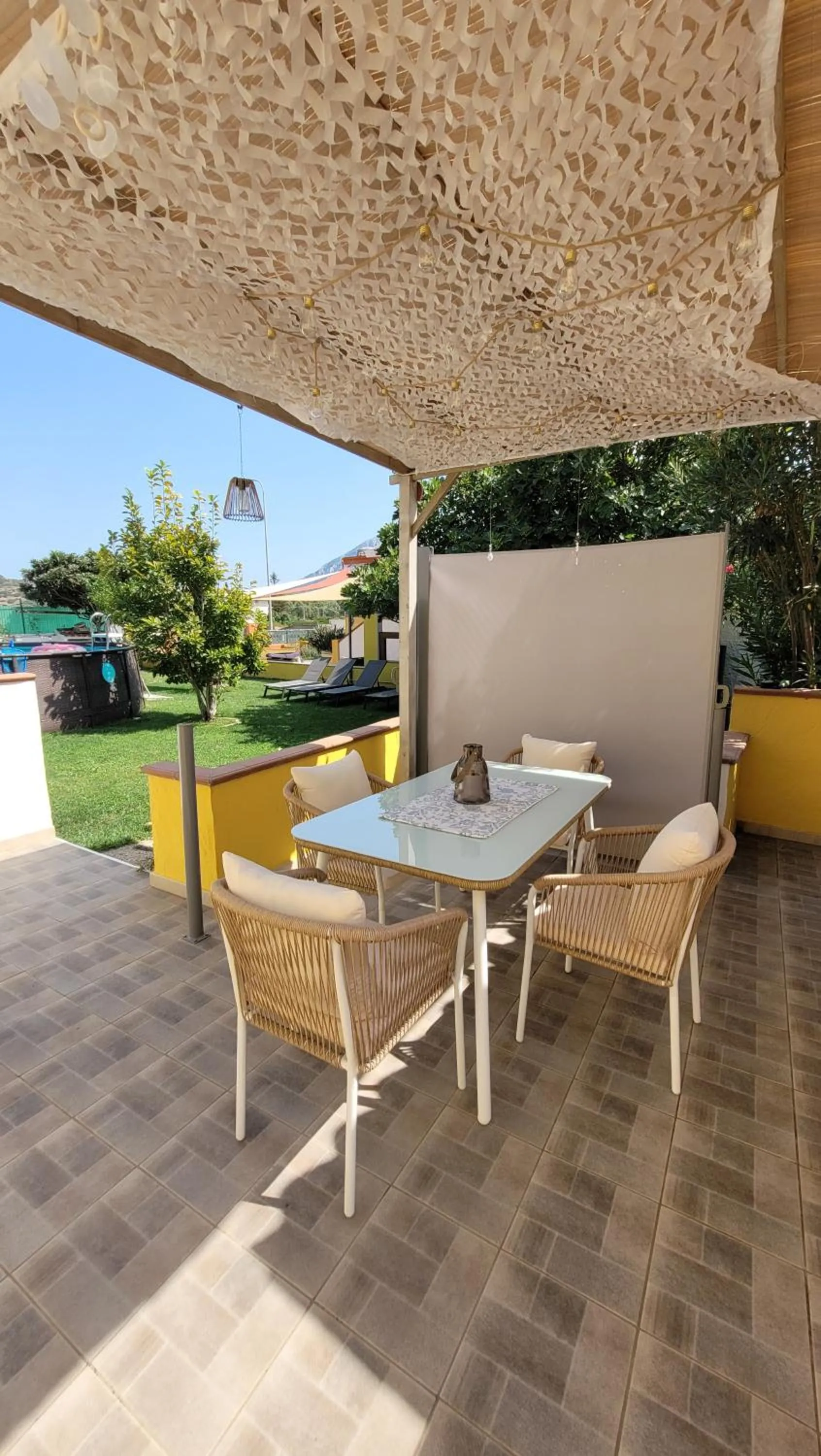 Balcony/Terrace in Casa del Sole Irgoli - BIKERS HOME