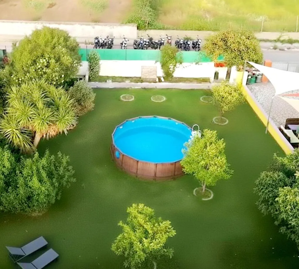 Garden in Casa del Sole Irgoli - BIKERS HOME