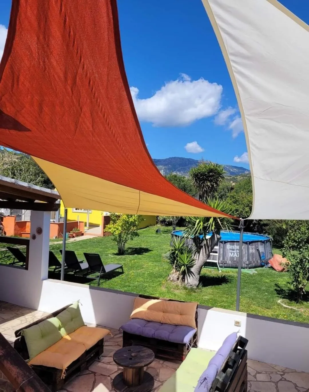 Garden in Casa del Sole Irgoli - BIKERS HOME
