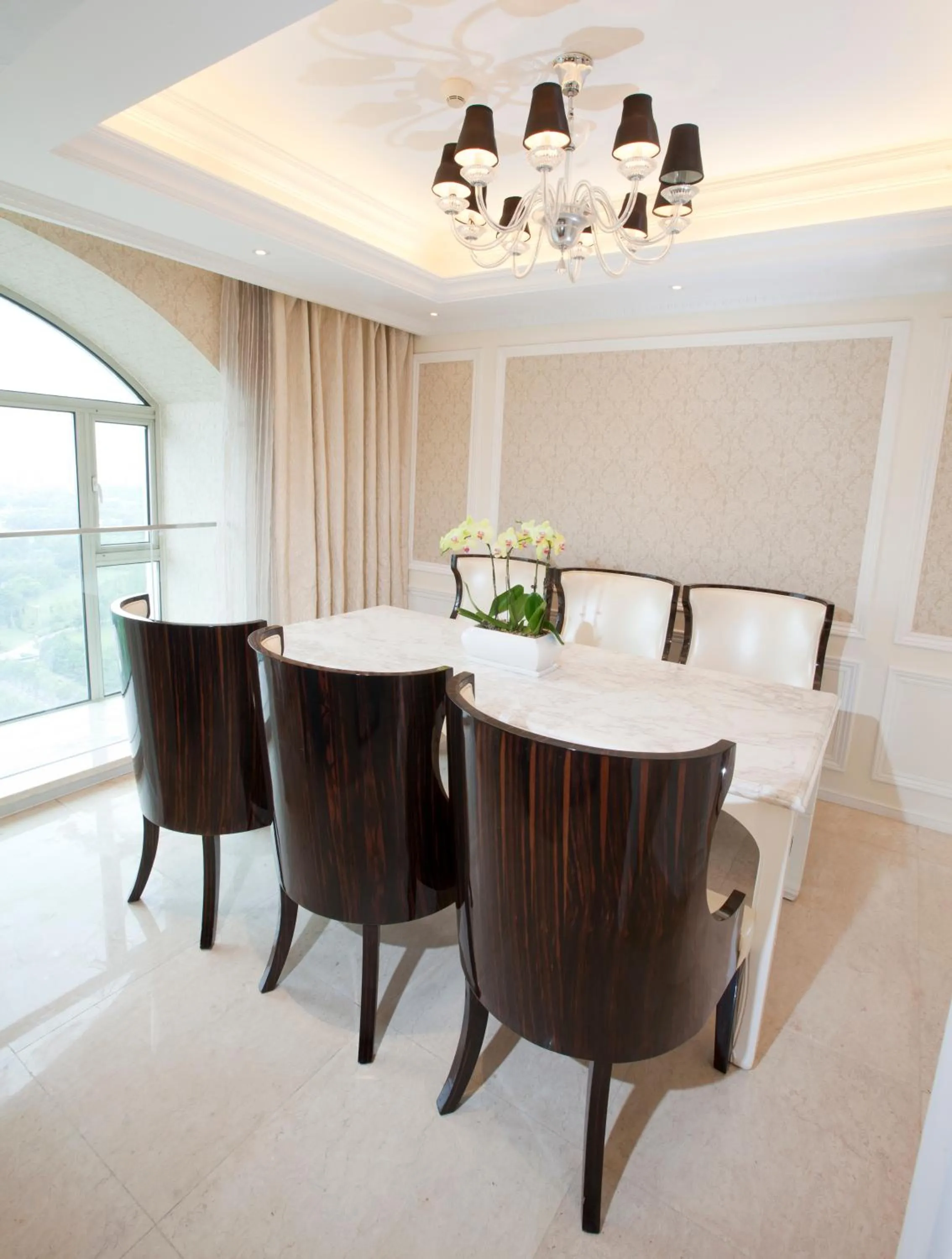 Dining area in Dorsett Shanghai