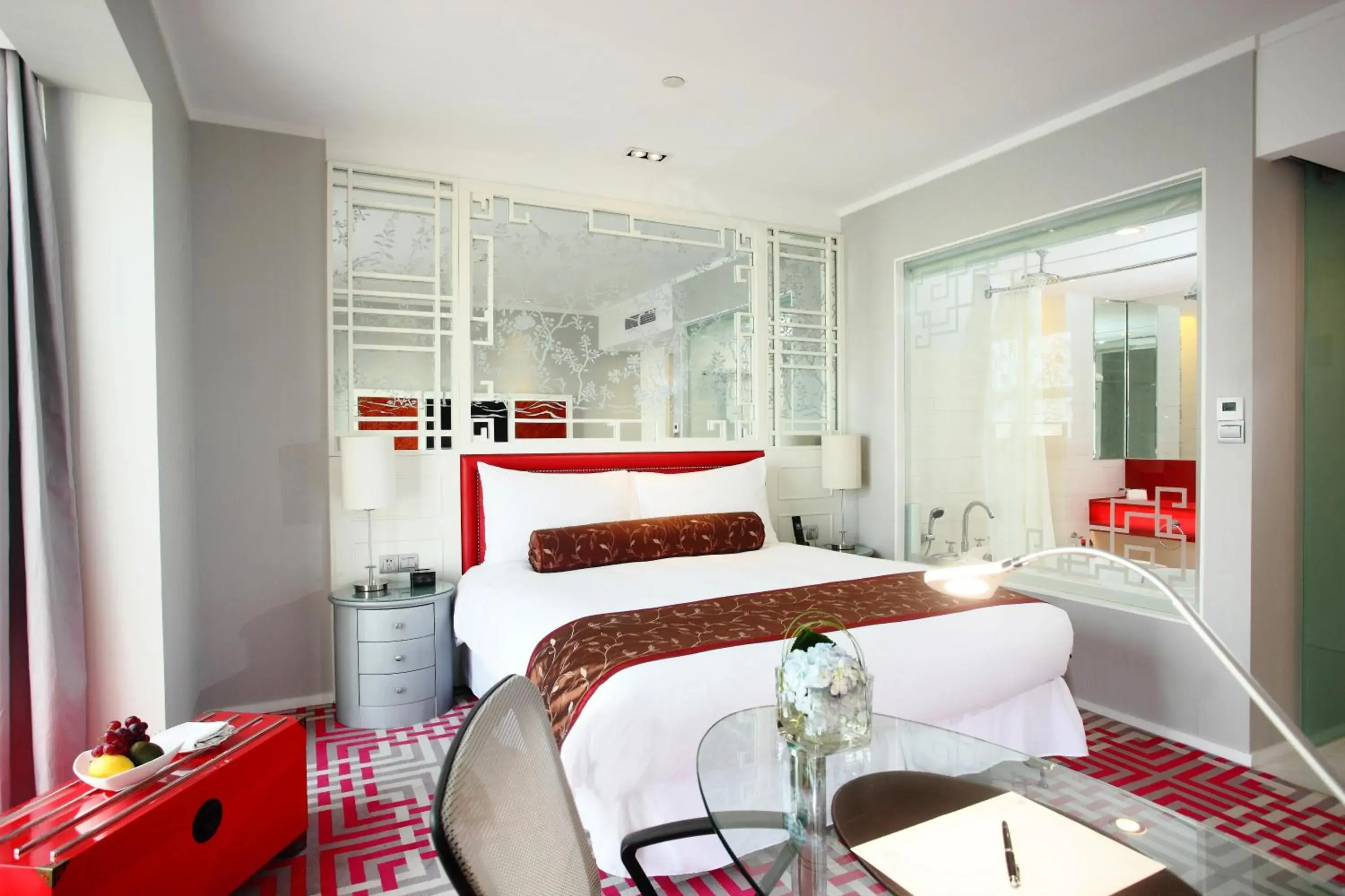 Photo of the whole room, Bed in Dorsett Shanghai Photo of the whole room, Bed in Dorsett Shanghai