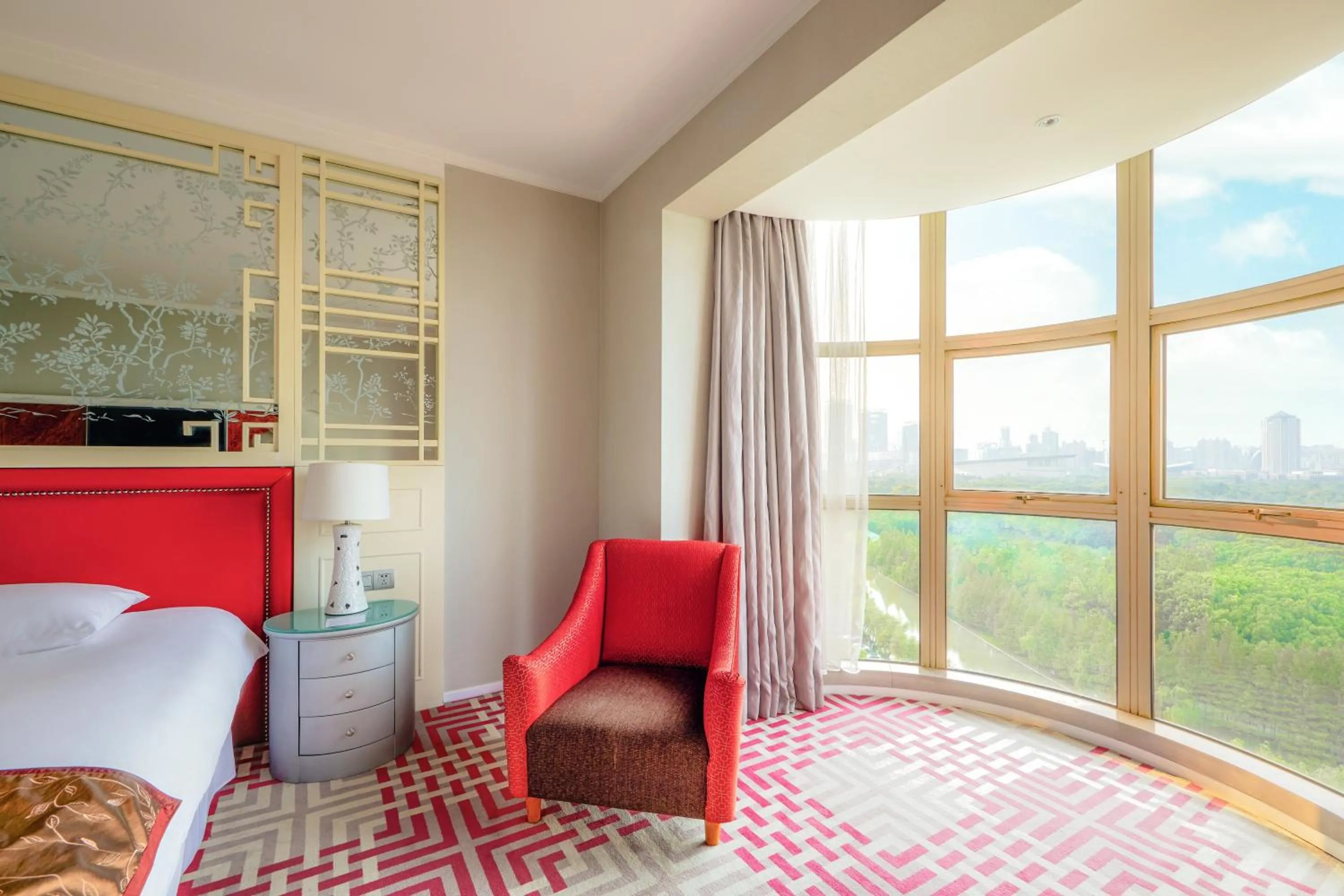 Balcony/Terrace in Dorsett Shanghai