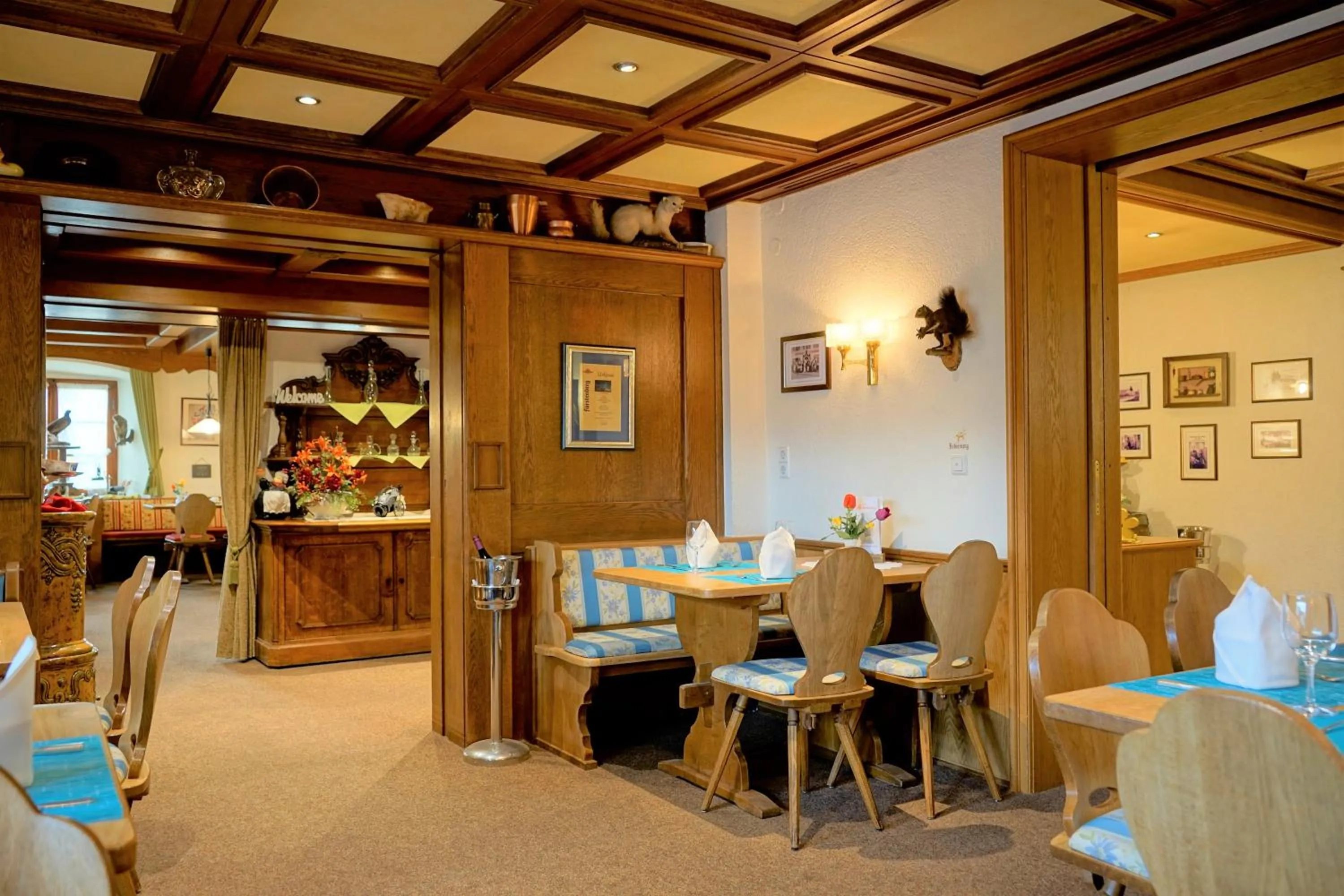 Restaurant/places to eat in Historisches Genusshotel Löwen