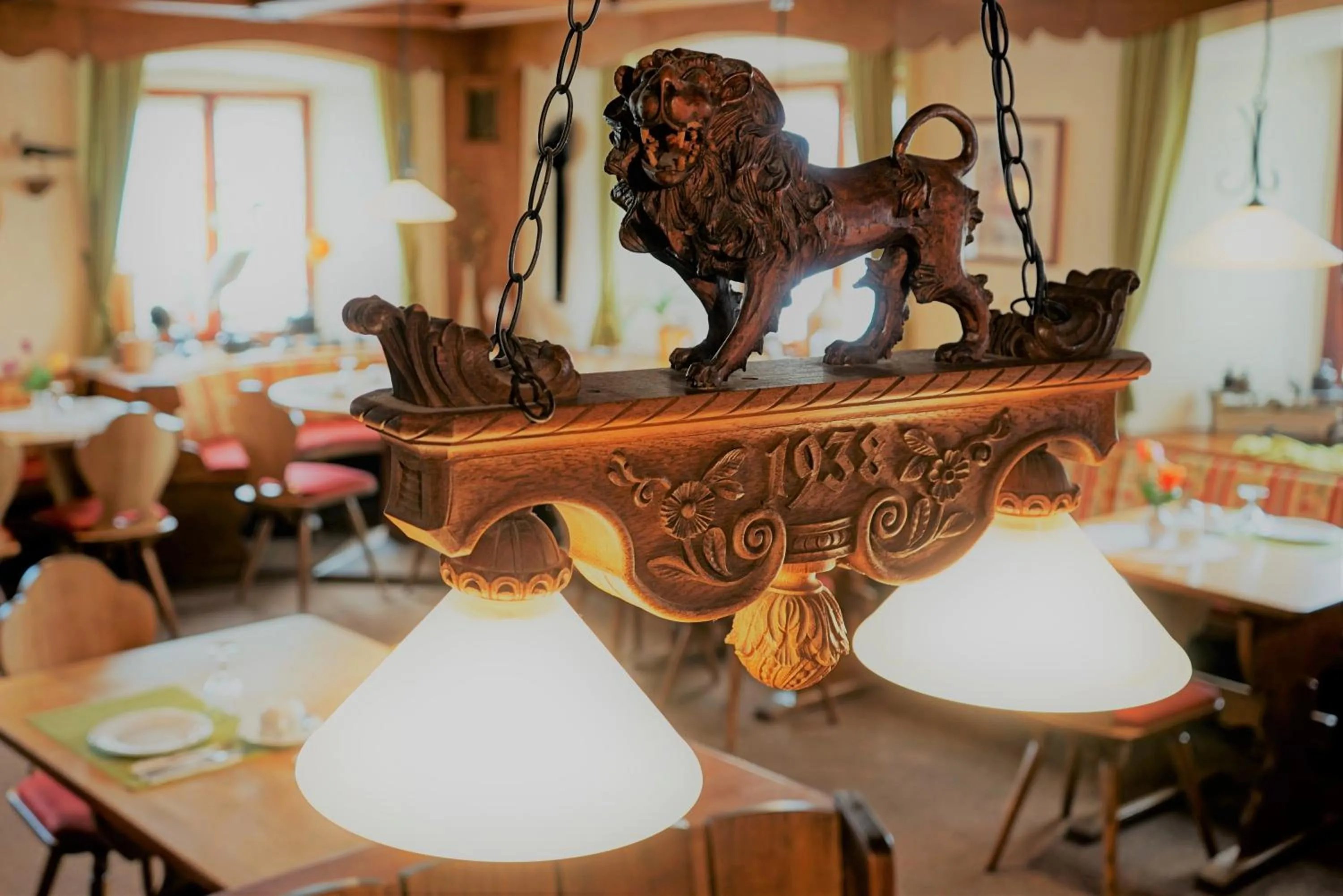 Decorative detail in Historisches Genusshotel Löwen