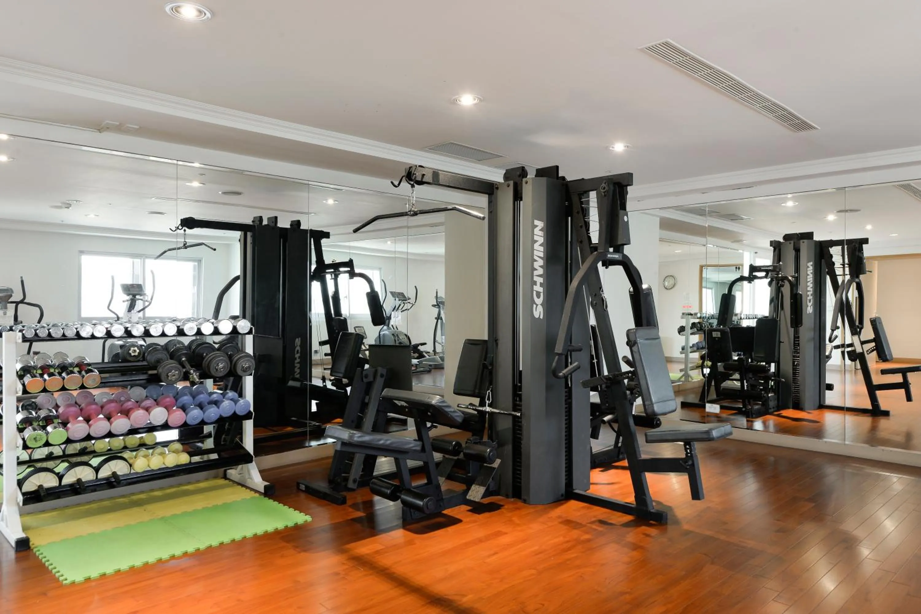 Fitness centre/facilities in Hotel Sunshine