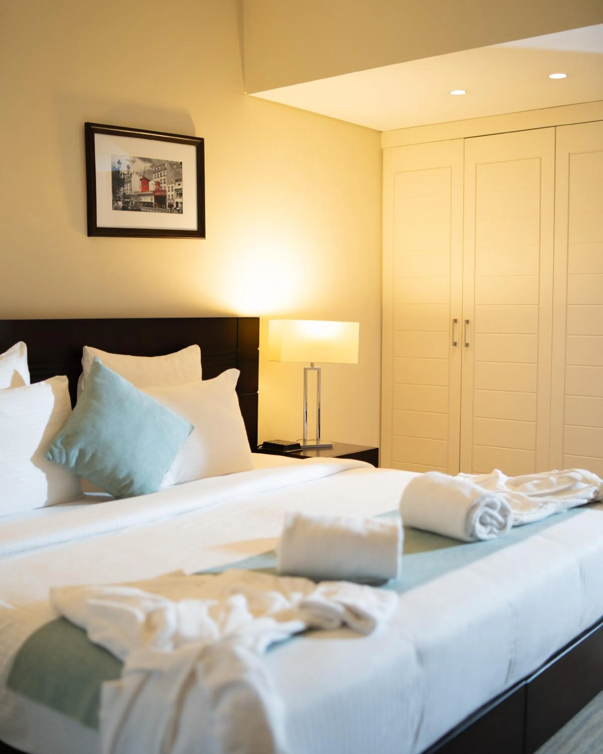 Bed in The Parisian Hotel