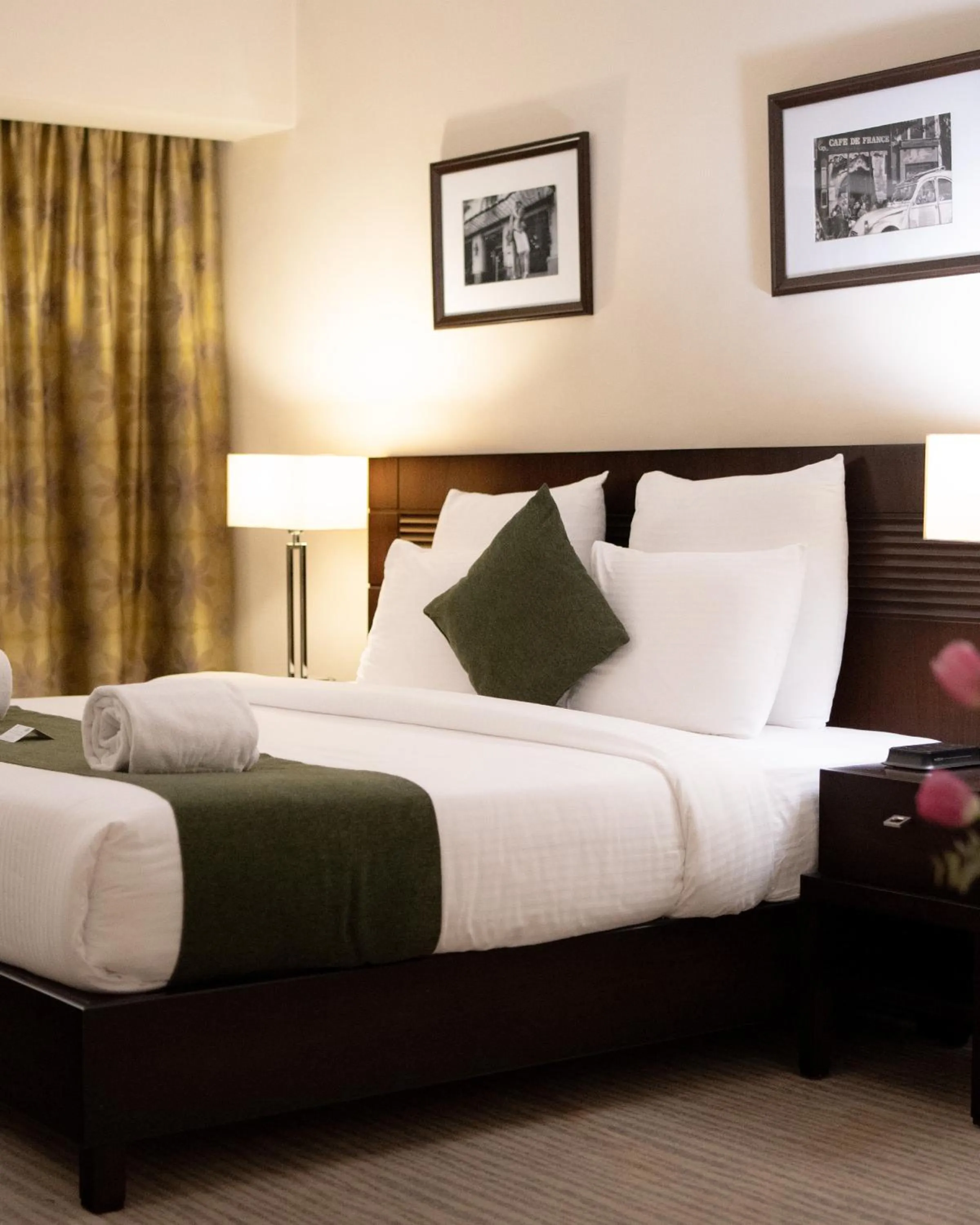 Bed in The Parisian Hotel