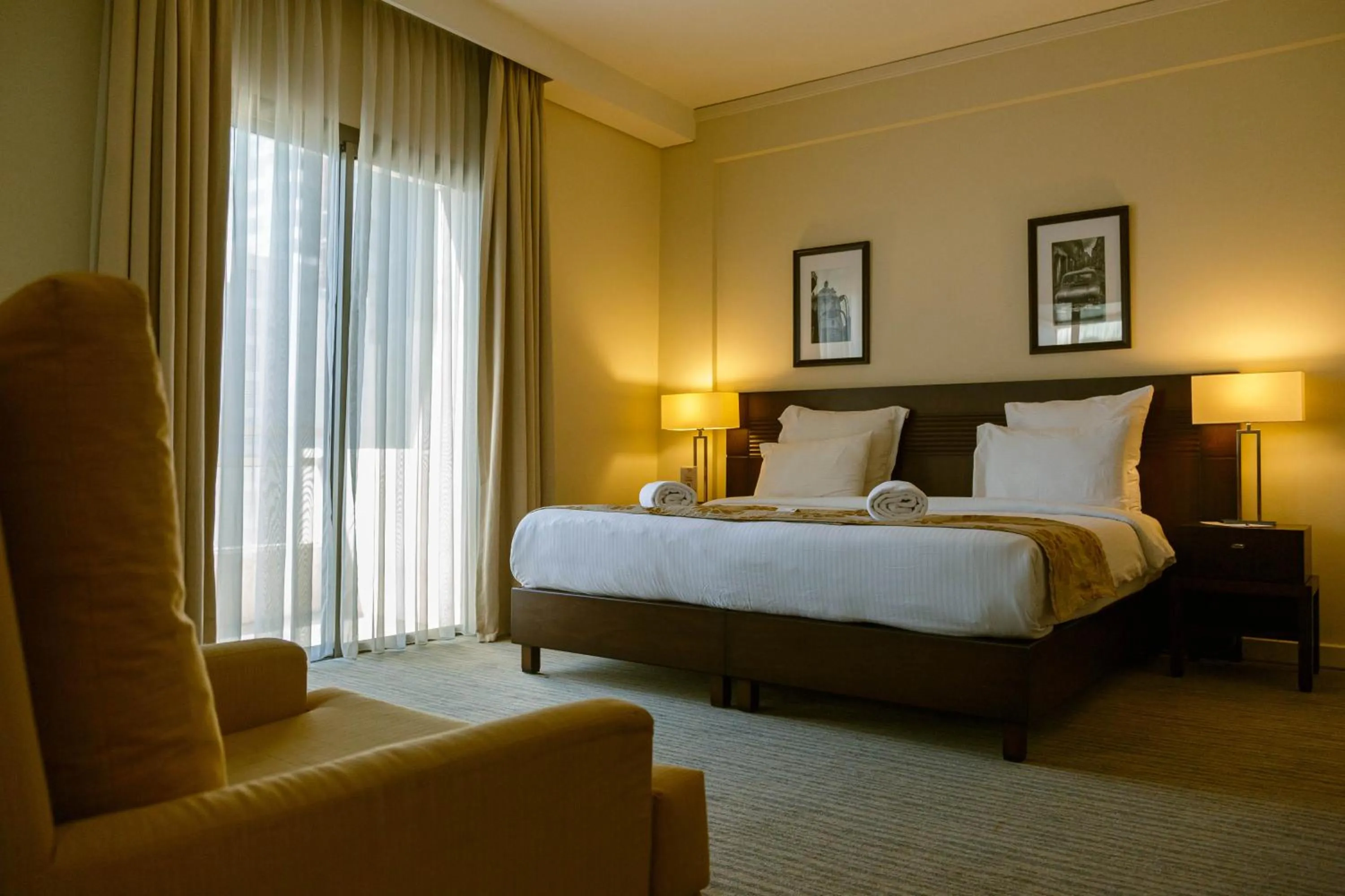 Bed in The Parisian Hotel