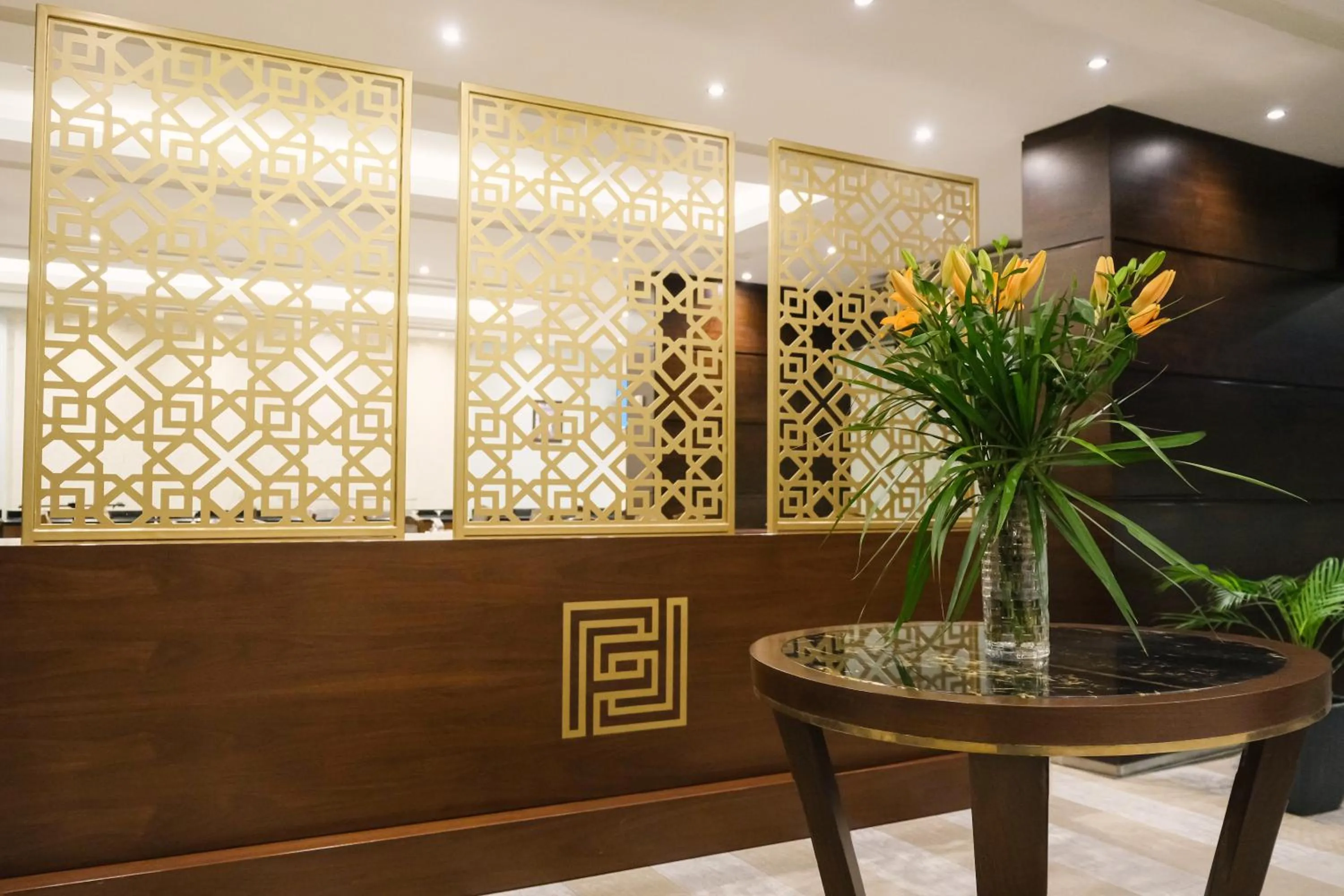 Lobby or reception in The Parisian Hotel