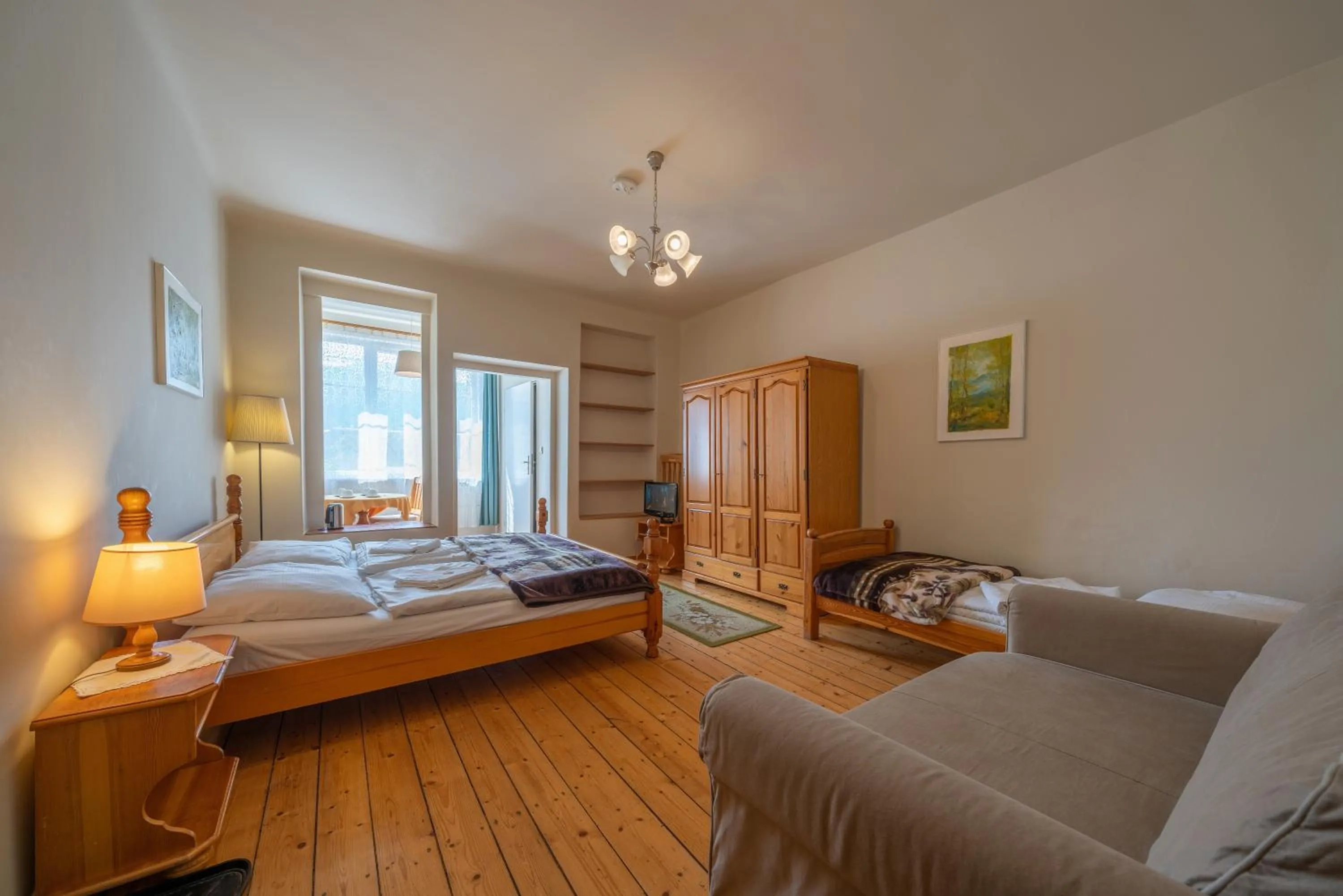 Photo of the whole room, Bed in Pensjonat Jeleni Róg