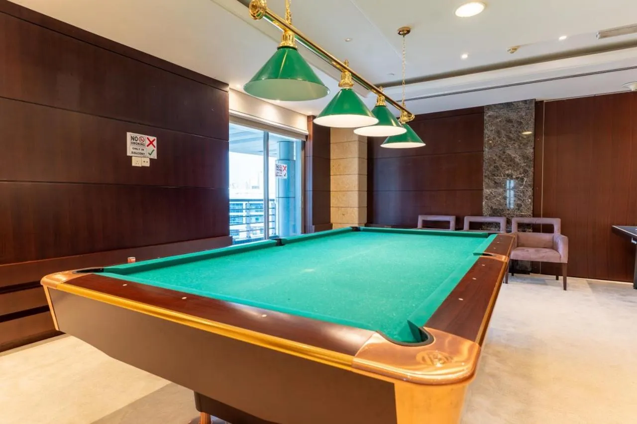 Game Room in Grand Bellevue Hotel Apartment Dubai